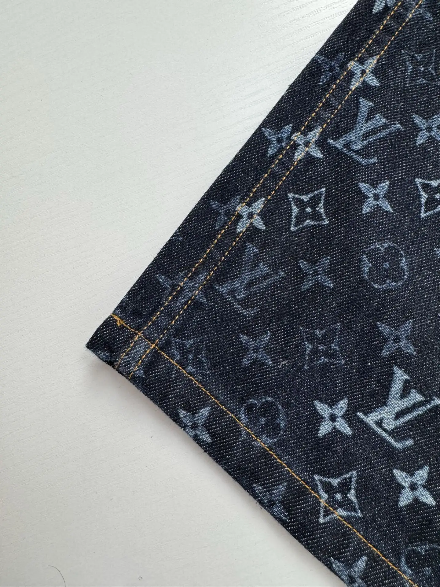 Monogram Gradient Straight-Leg Jeans D30818769 — view 8