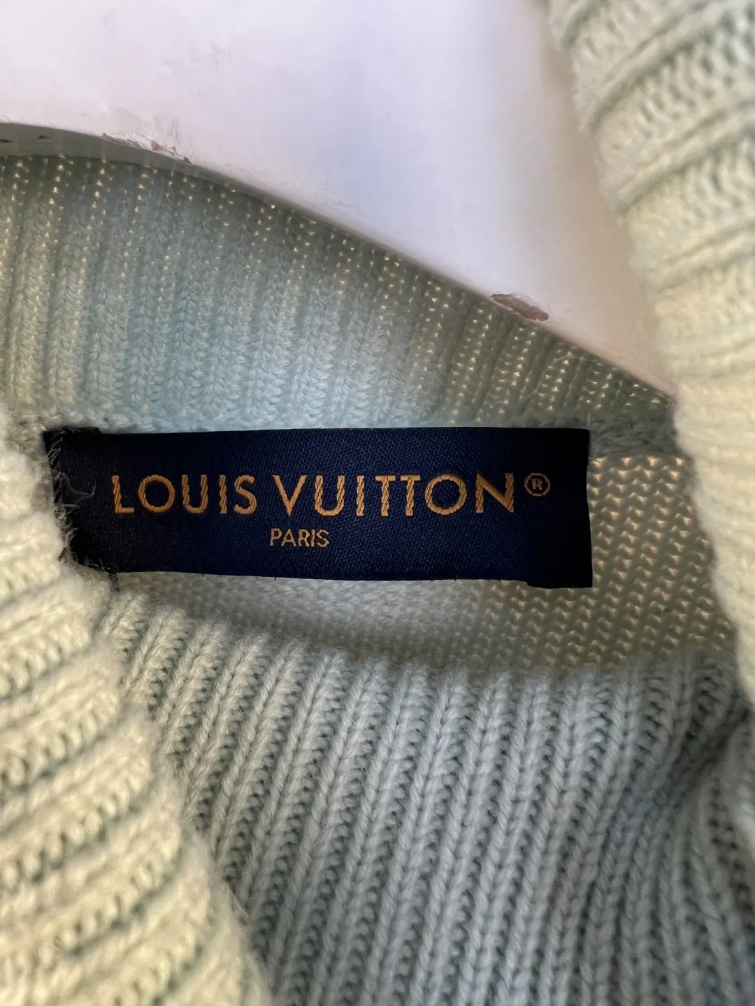 Logo Patch Roll-Neck Knit Sweater D31019185 — view 5