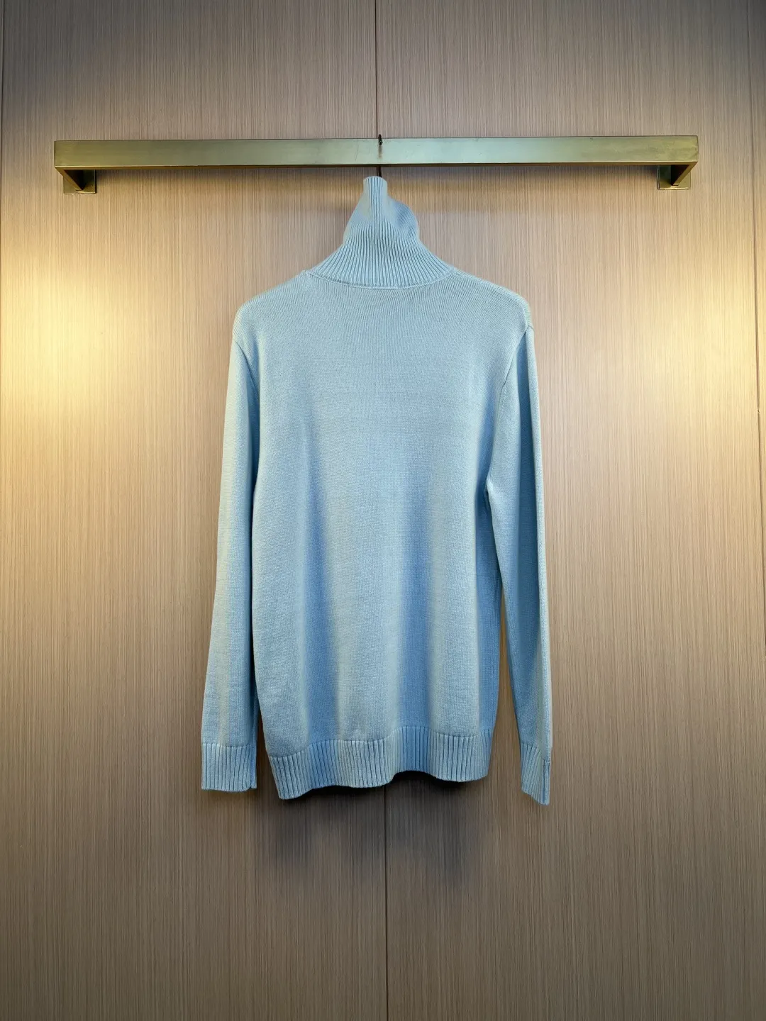 Logo Patch Roll-Neck Knit Sweater D31019185 — view 7