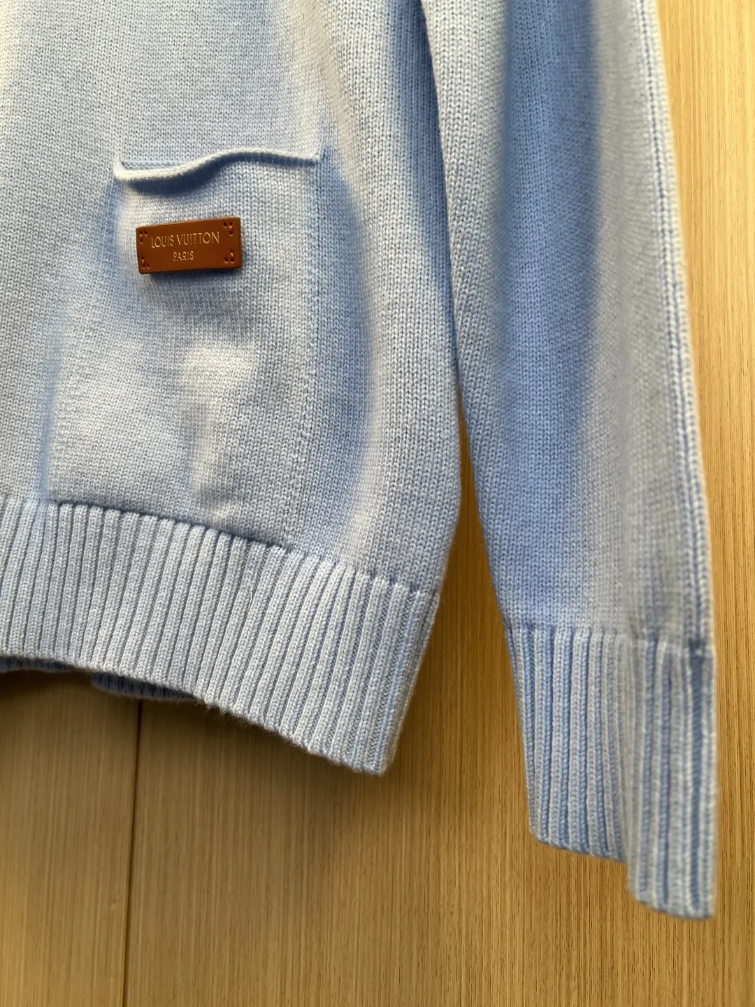Logo-Patch Roll-Neck Knit Sweater D31019187 — view 2