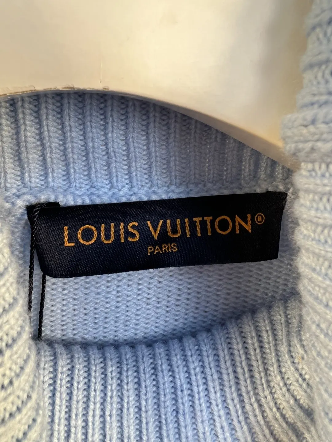 Logo-Patch Roll-Neck Knit Sweater D31019187 — view 5