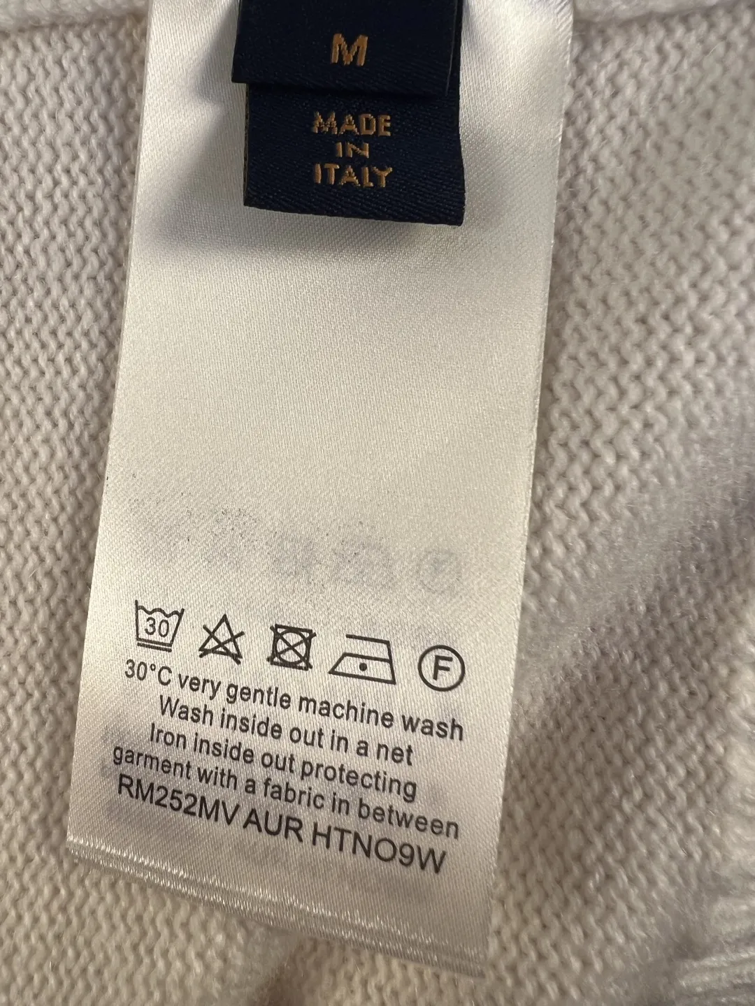 Logo Patch Roll-Neck Knit Sweater D31019186 — view 6