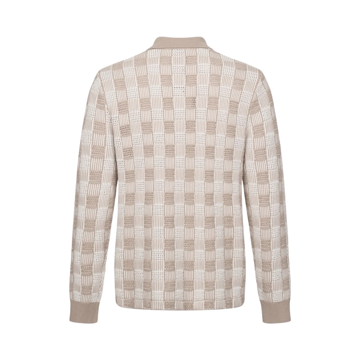 Damier Tweed Knit Cardigan D31022333 — view 2