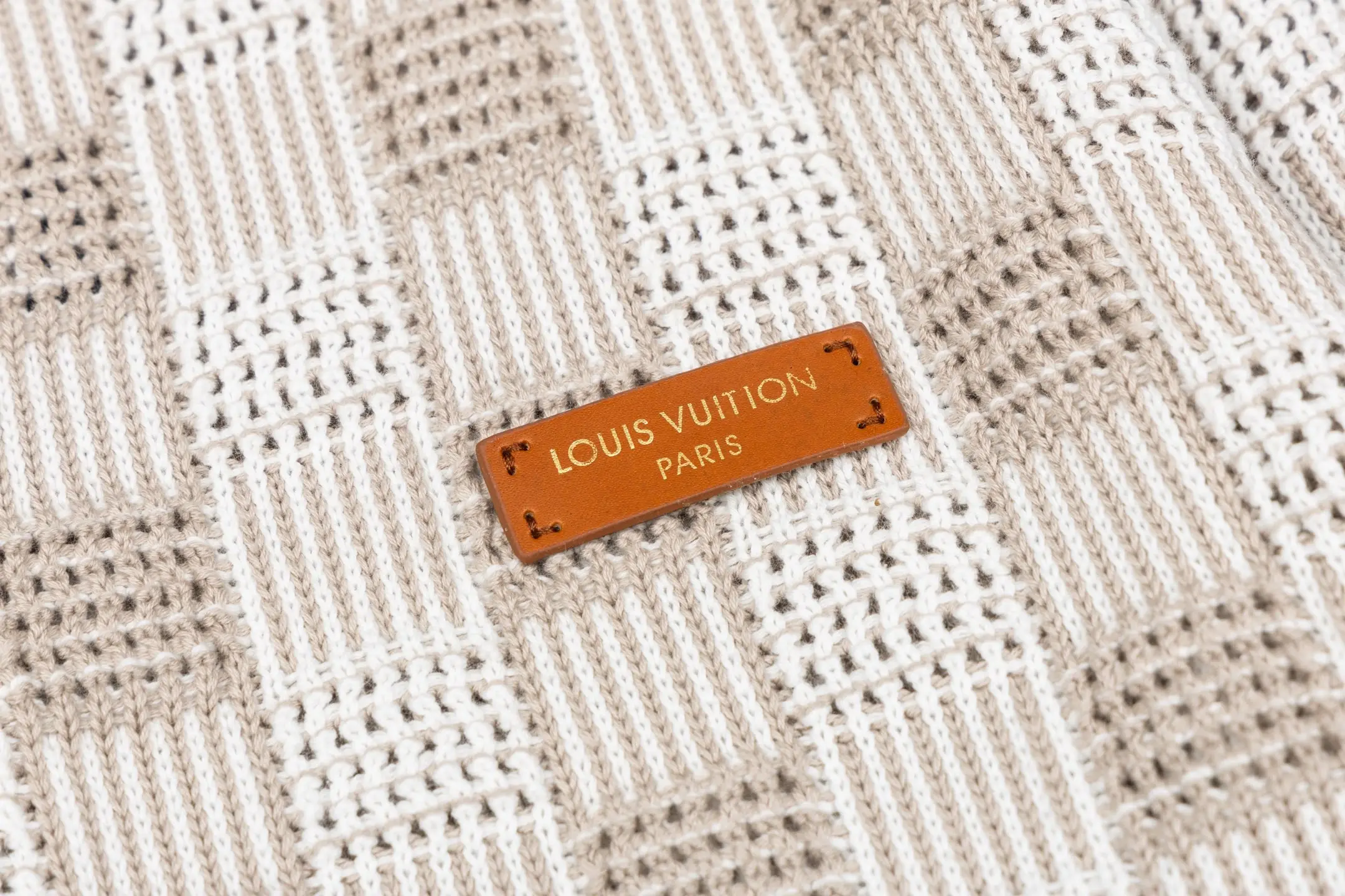 Damier Tweed Knit Cardigan D31022333 — view 5