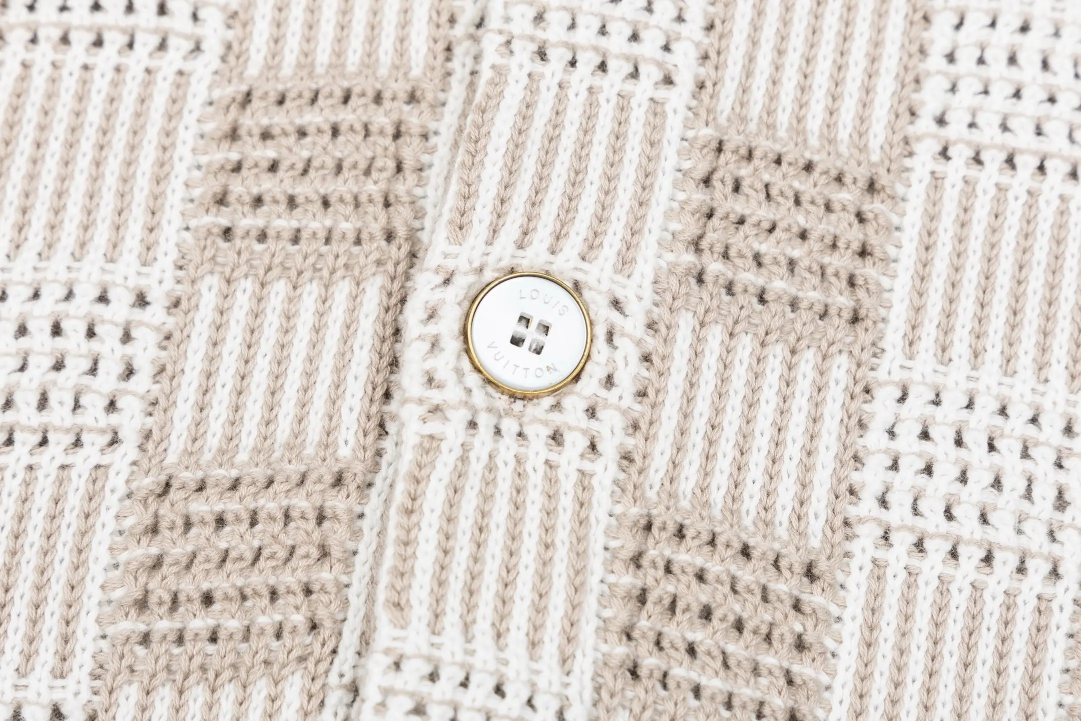 Damier Tweed Knit Cardigan D31022333 — view 6