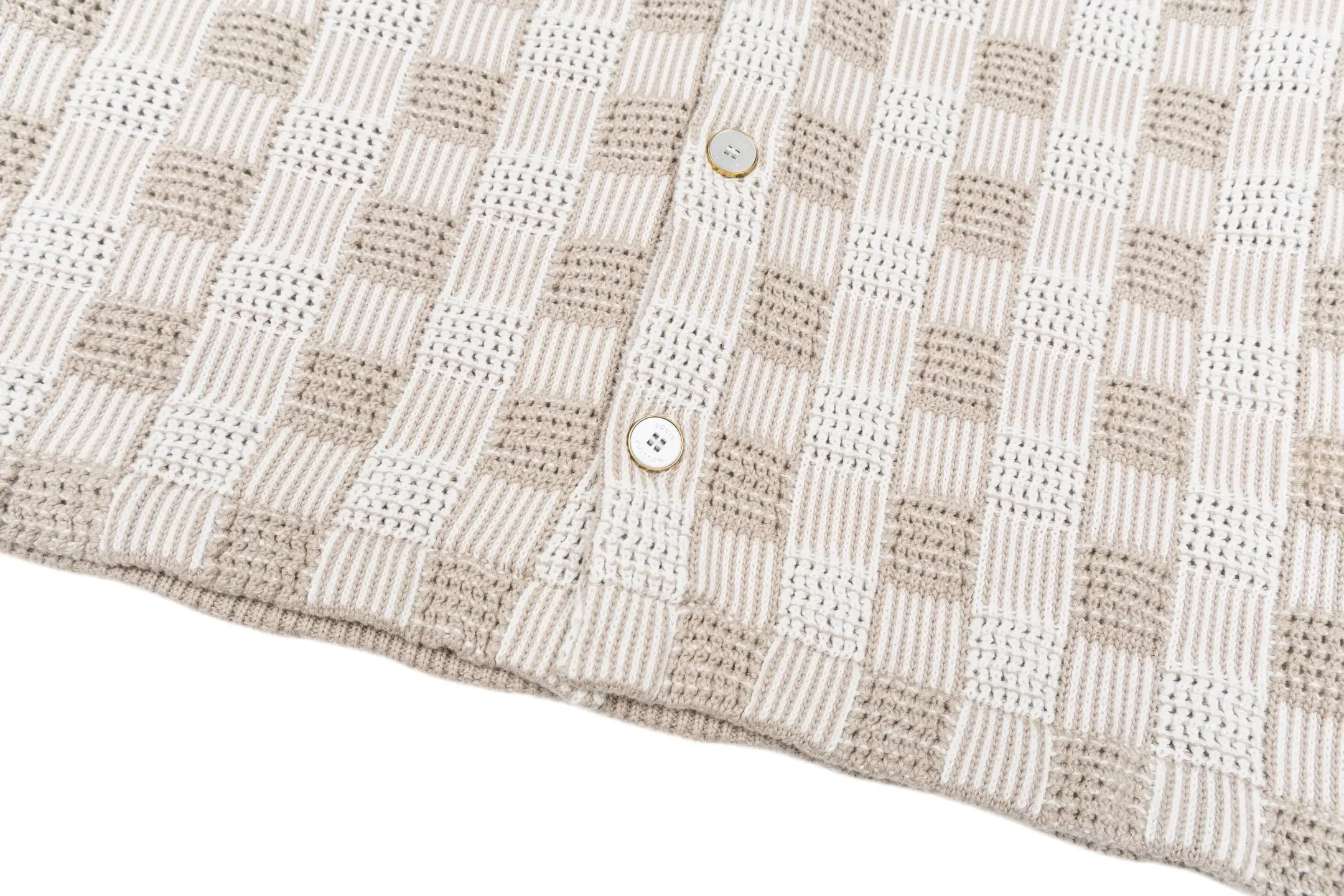 Damier Tweed Knit Cardigan D31022333 — view 8