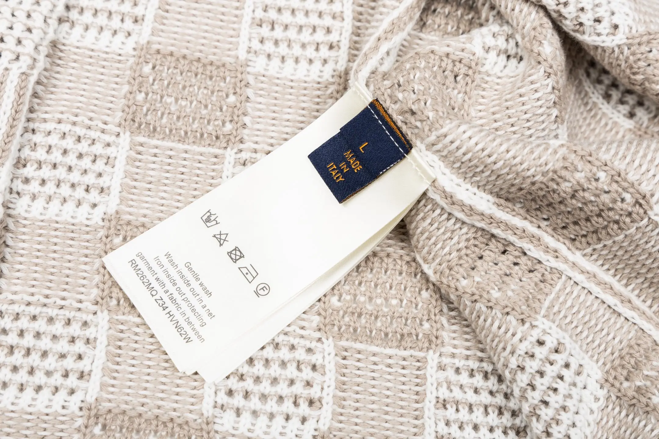 Damier Tweed Knit Cardigan D31022333 — view 9