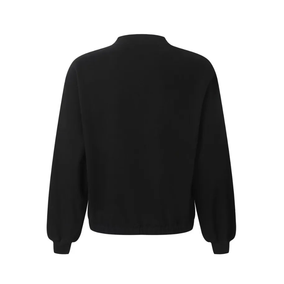 Triomphe Embroidered Cotton-Jersey Bomber Jacket D31014174 — view 2