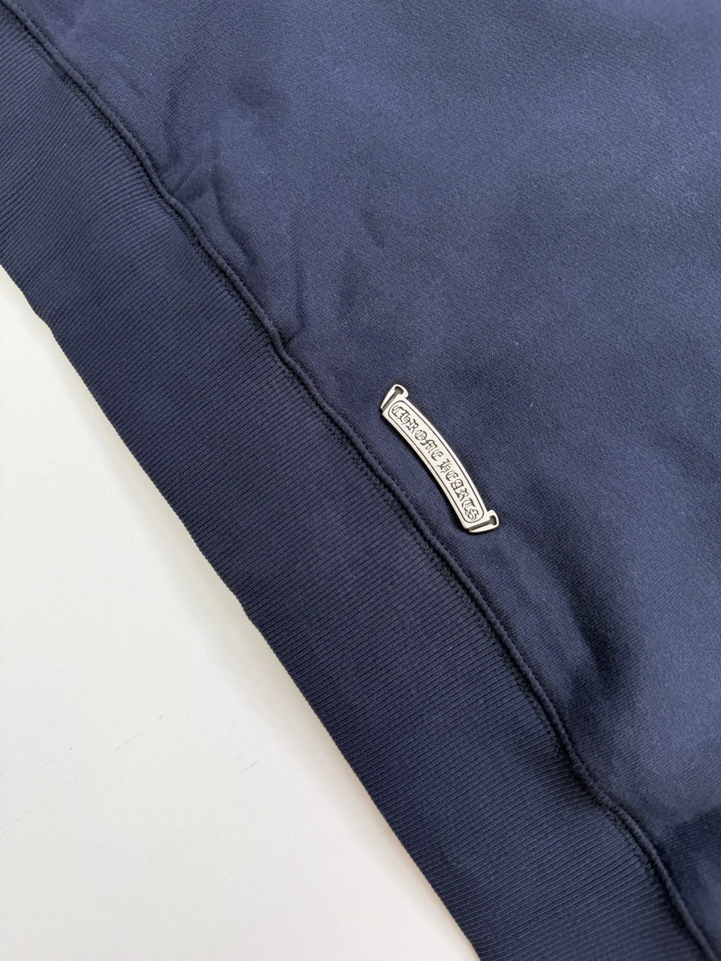 Cross Patch Zip-Up Cotton Hoodie D31021981 — view 9