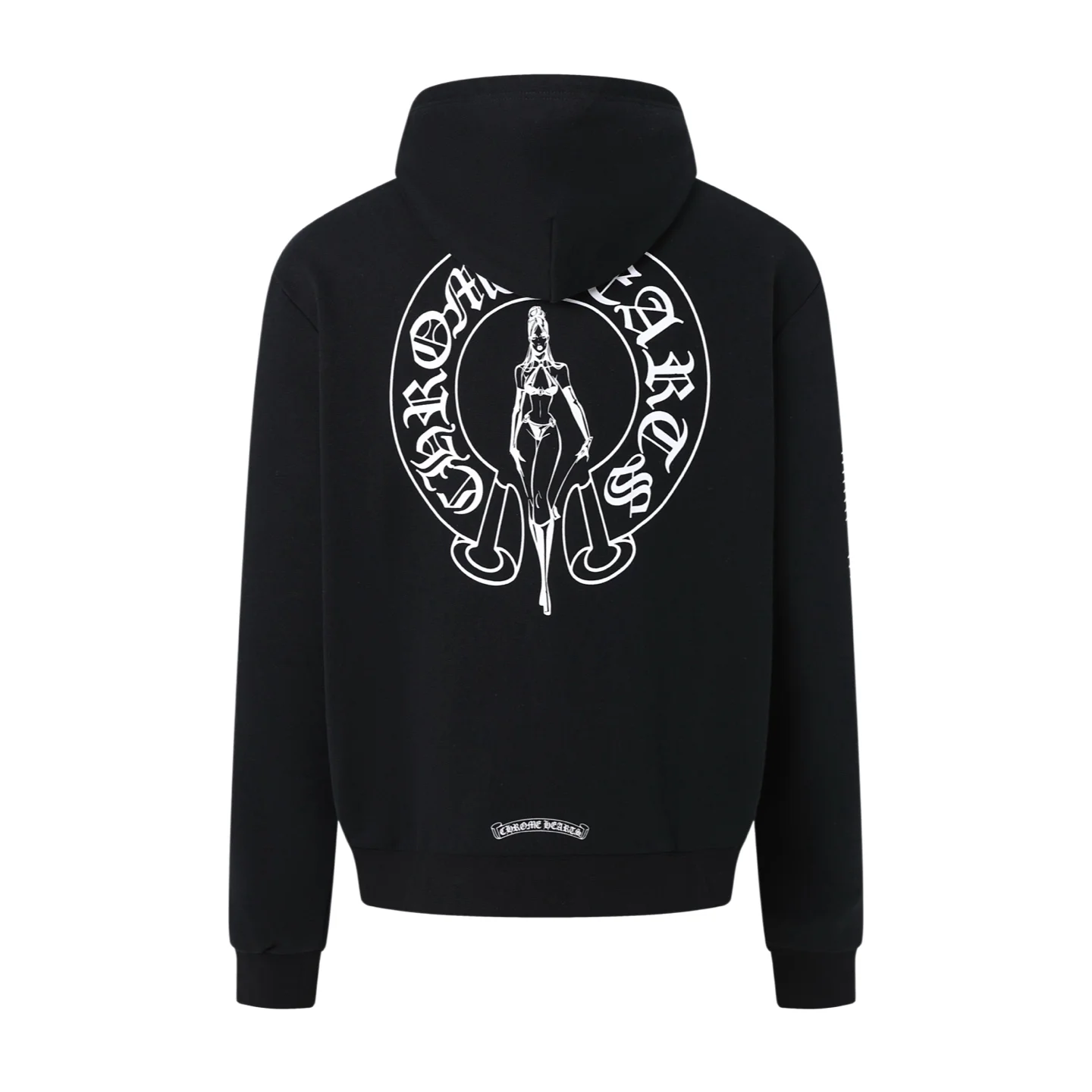 Deadly Doll Logo-Print Zip-Up Hoodie D31022453 — view 2