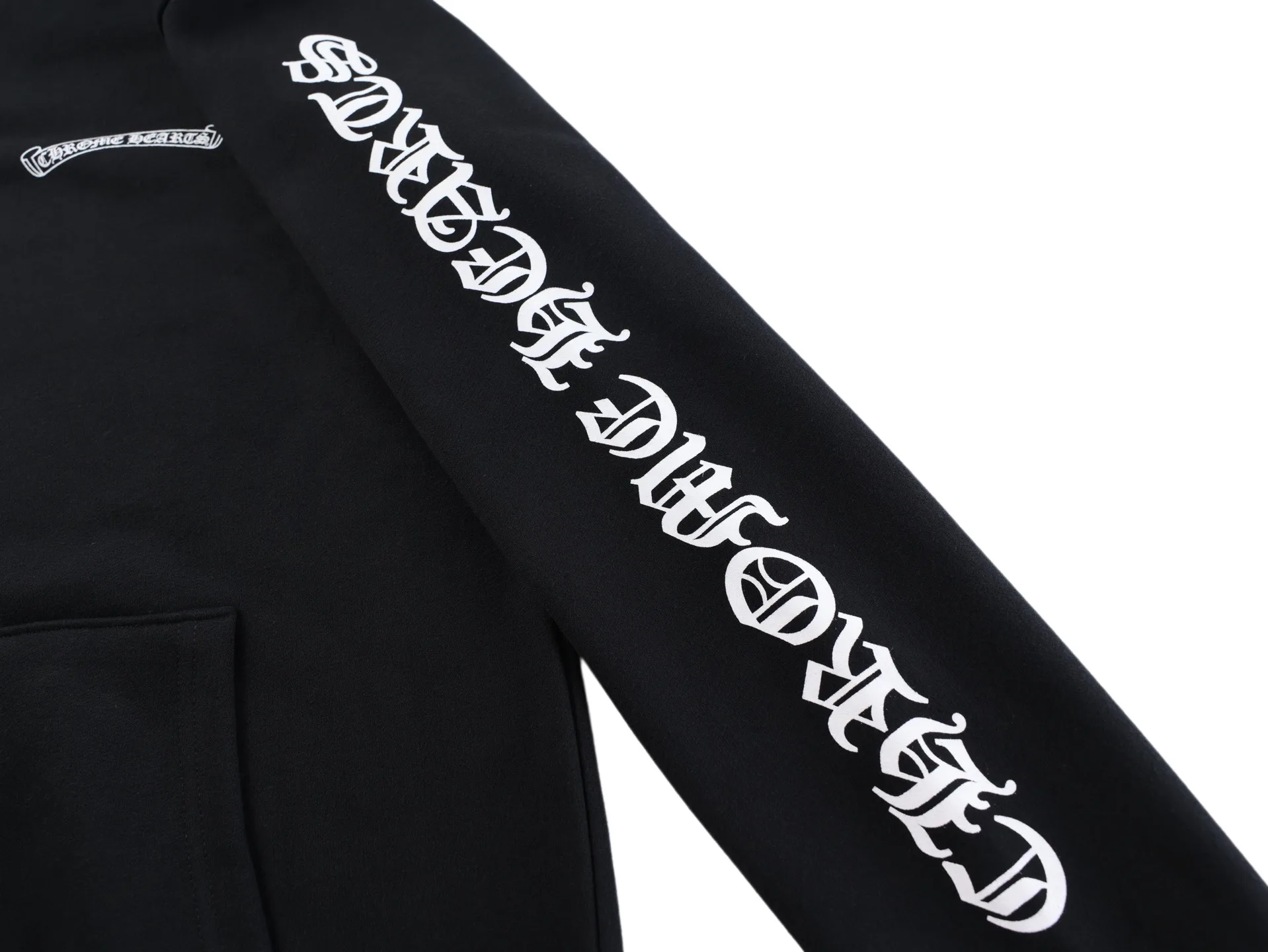 Scroll Logo Zip-Up Cotton Hoodie D31022450 — view 6