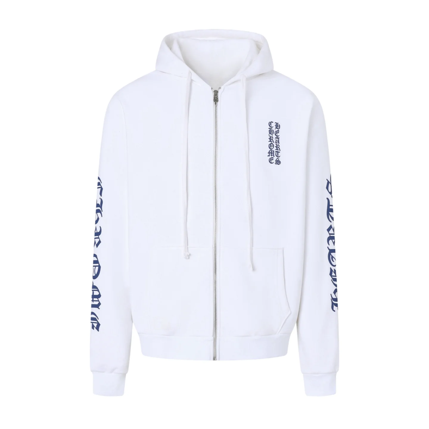Logo-Print Fleece-Back Cotton Zip-Up Hoodie D31022452