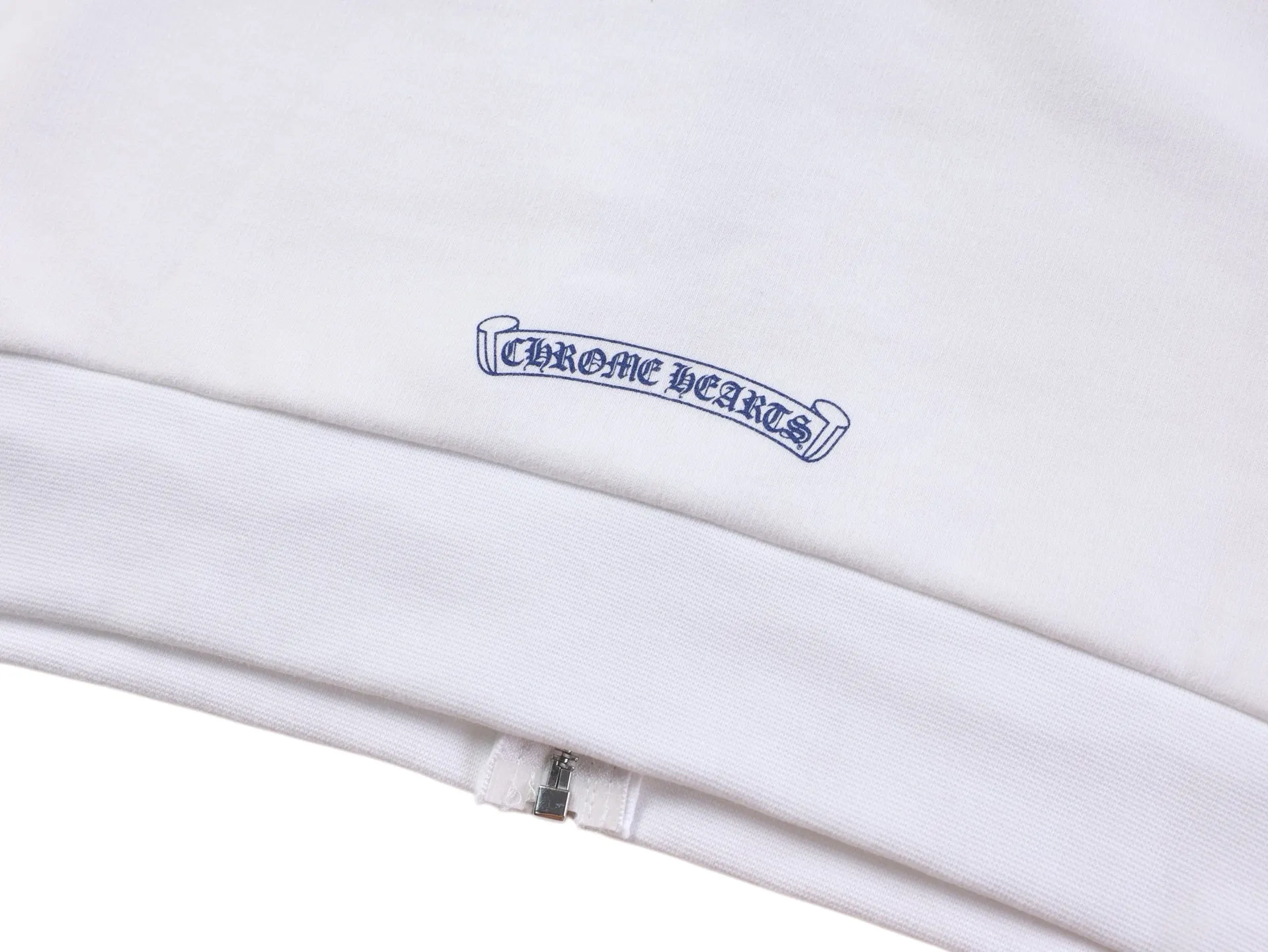 Logo-Print Fleece-Back Cotton Zip-Up Hoodie D31022452 — view 8
