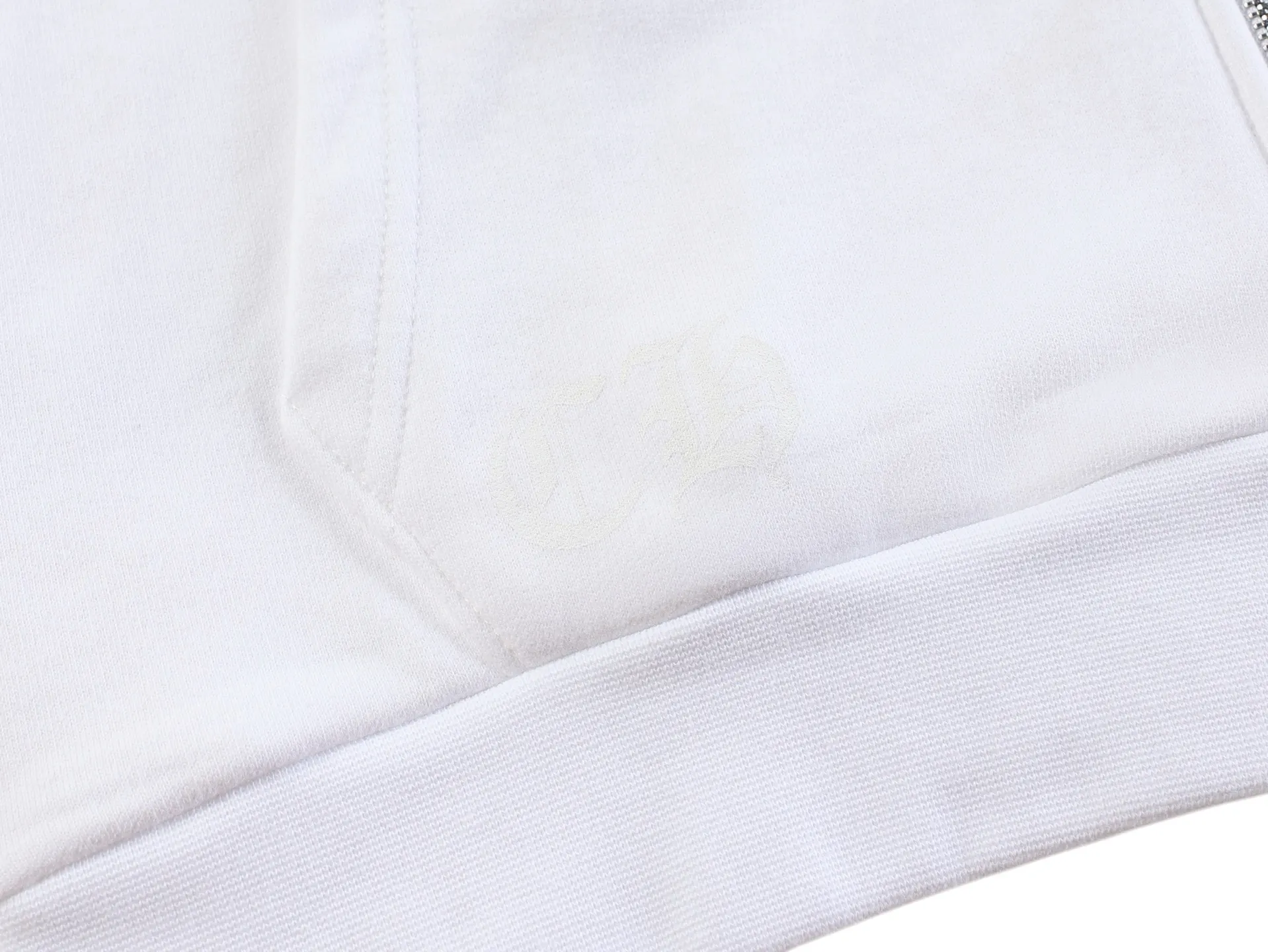 Logo-Print Fleece-Back Cotton Zip-Up Hoodie D31022452 — view 10