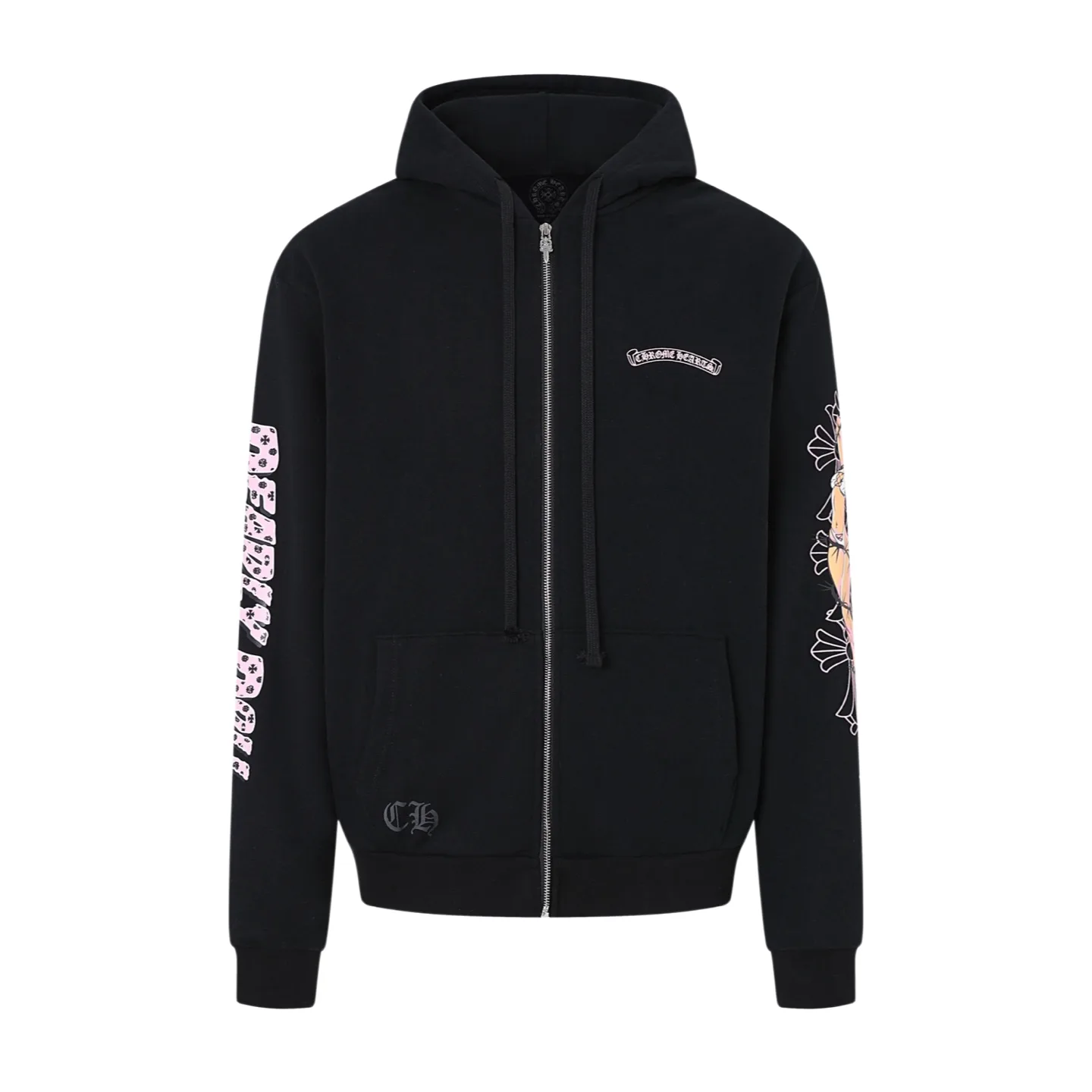 Miami Exclusive Logo-Print Zip-Up Hoodie D31022456