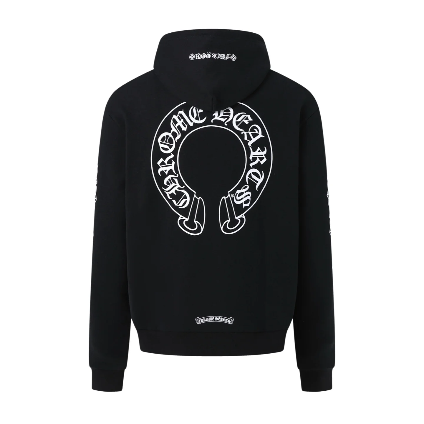Logo-Print Fleece-Back Cotton Zip-Up Hoodie D31022455 — view 2