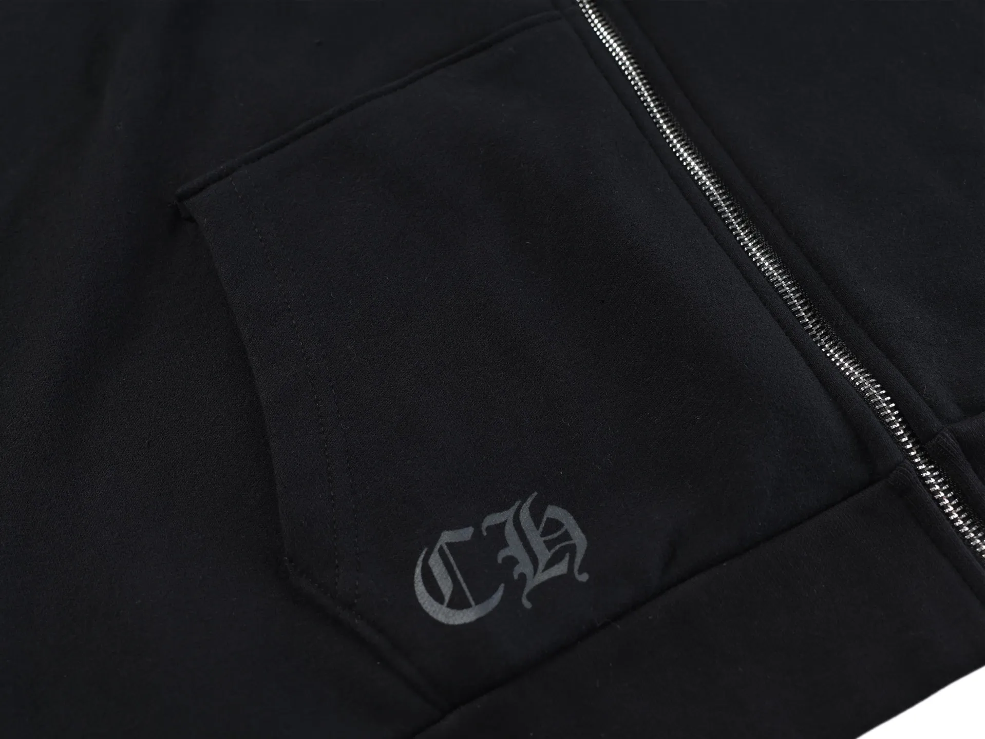 Horseshoe Logo Zip-Up Cotton Hoodie D31022454 — view 8