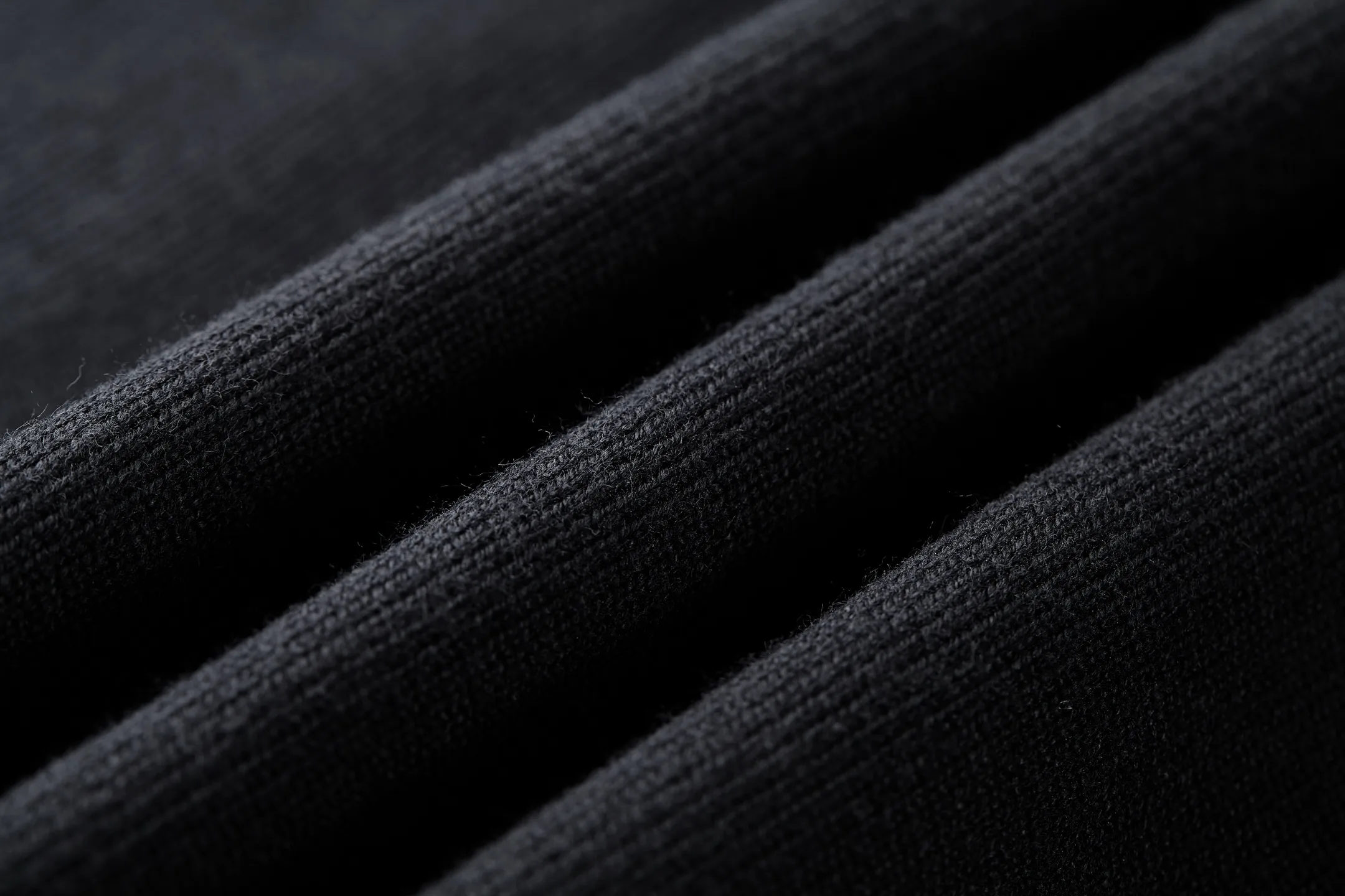 Anagram Leather Patch Merino Wool Zip-Up Hoodie D31022470 — view 8