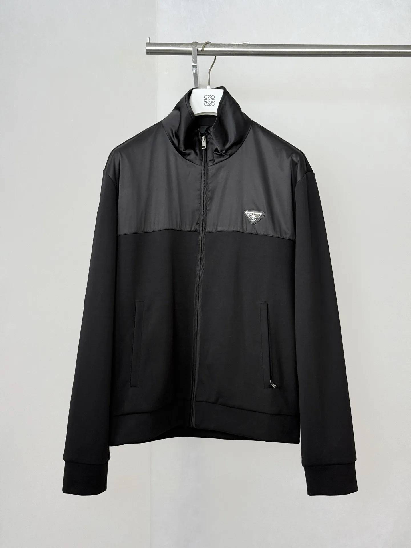 Nylon-Panelled Zip-Up Track Jacket D31021978