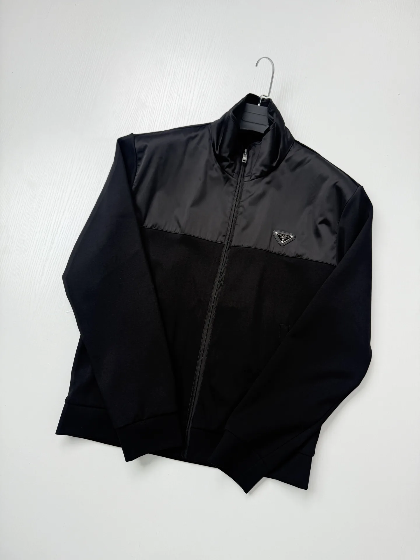 Nylon-Panelled Zip-Up Track Jacket D31021978 — view 3