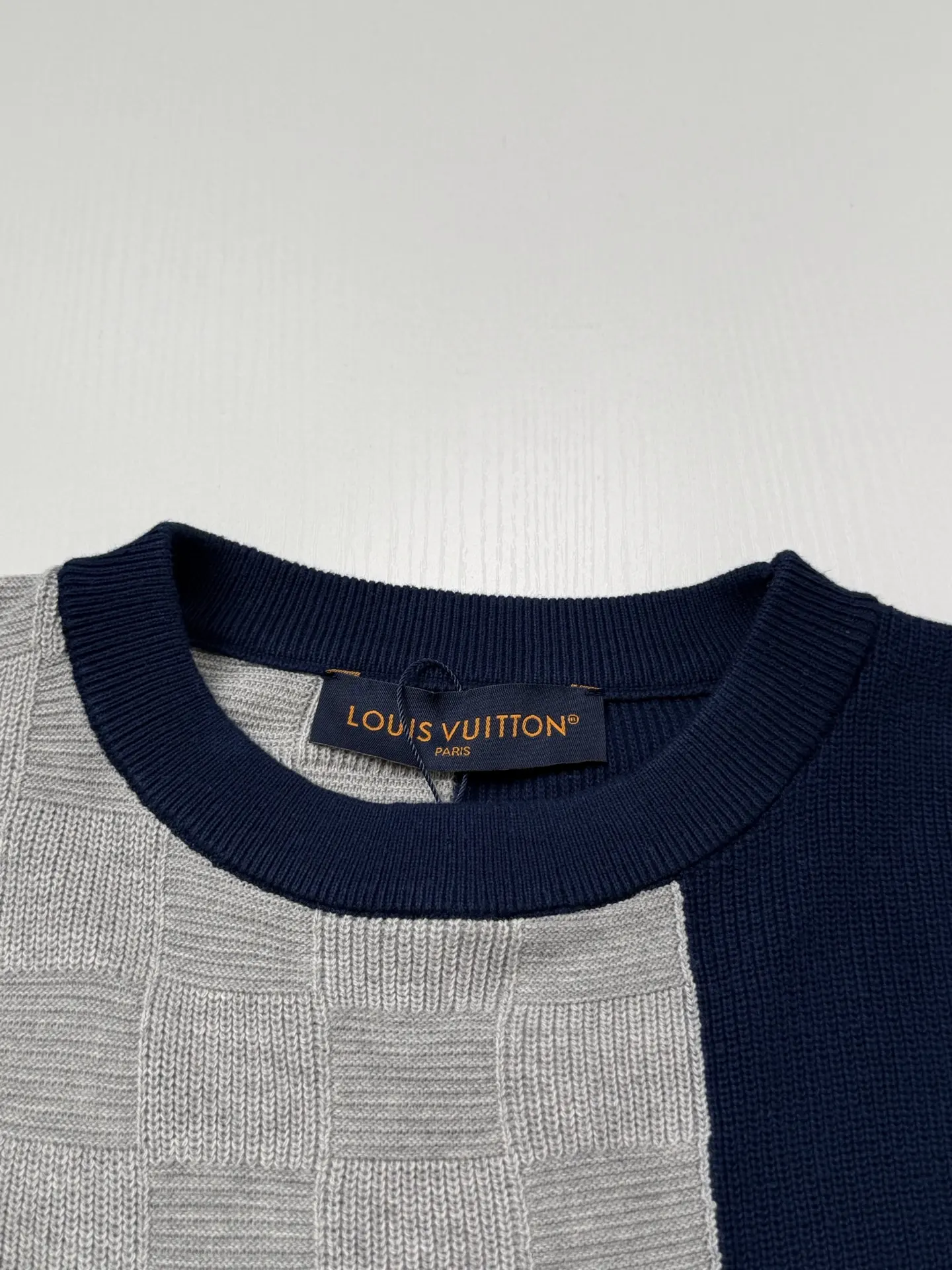 Monogram Patchwork Jacquard Knit T-Shirt D31518720 — view 7
