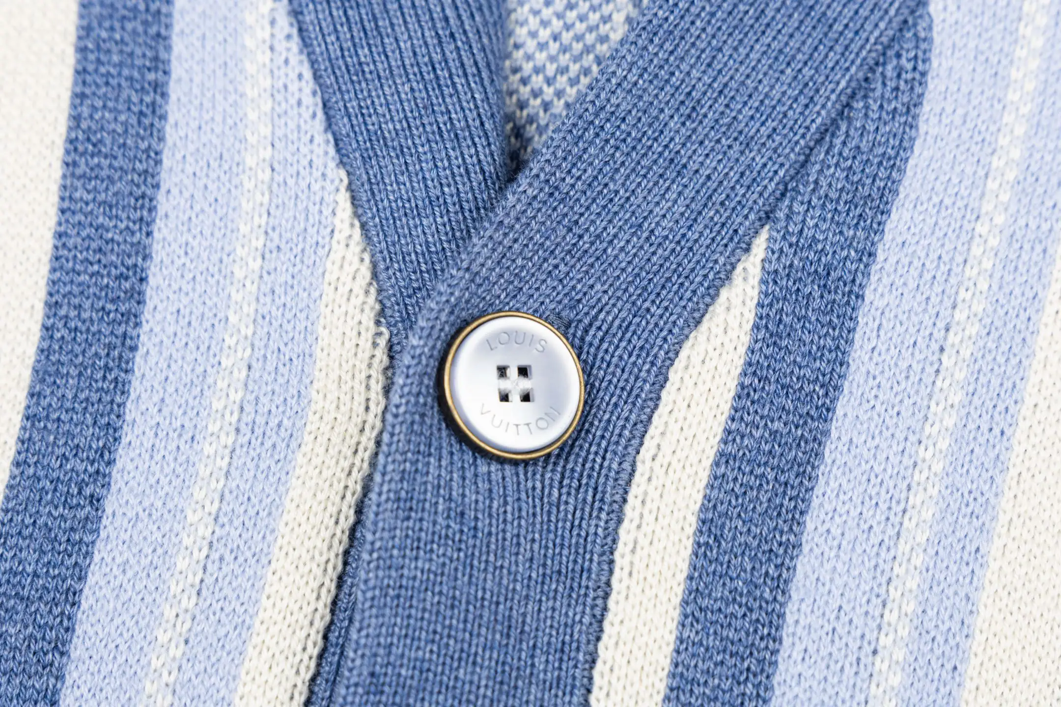 Striped Jacquard Wool-Blend Cardigan D31514194 — view 4