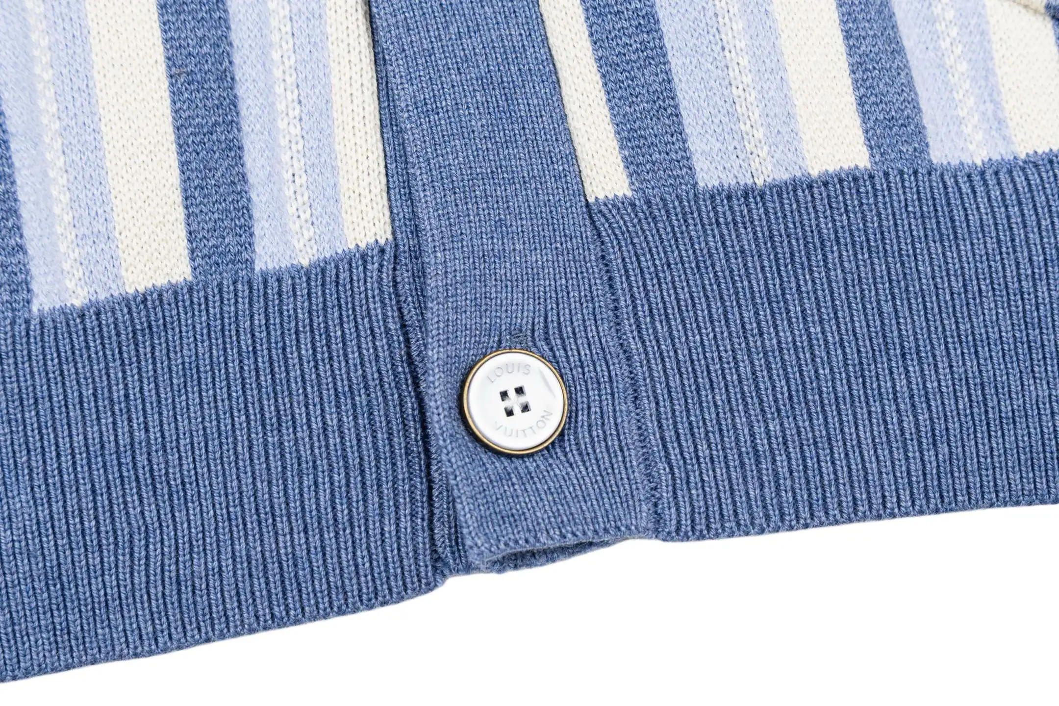 Striped Jacquard Wool-Blend Cardigan D31514194 — view 8