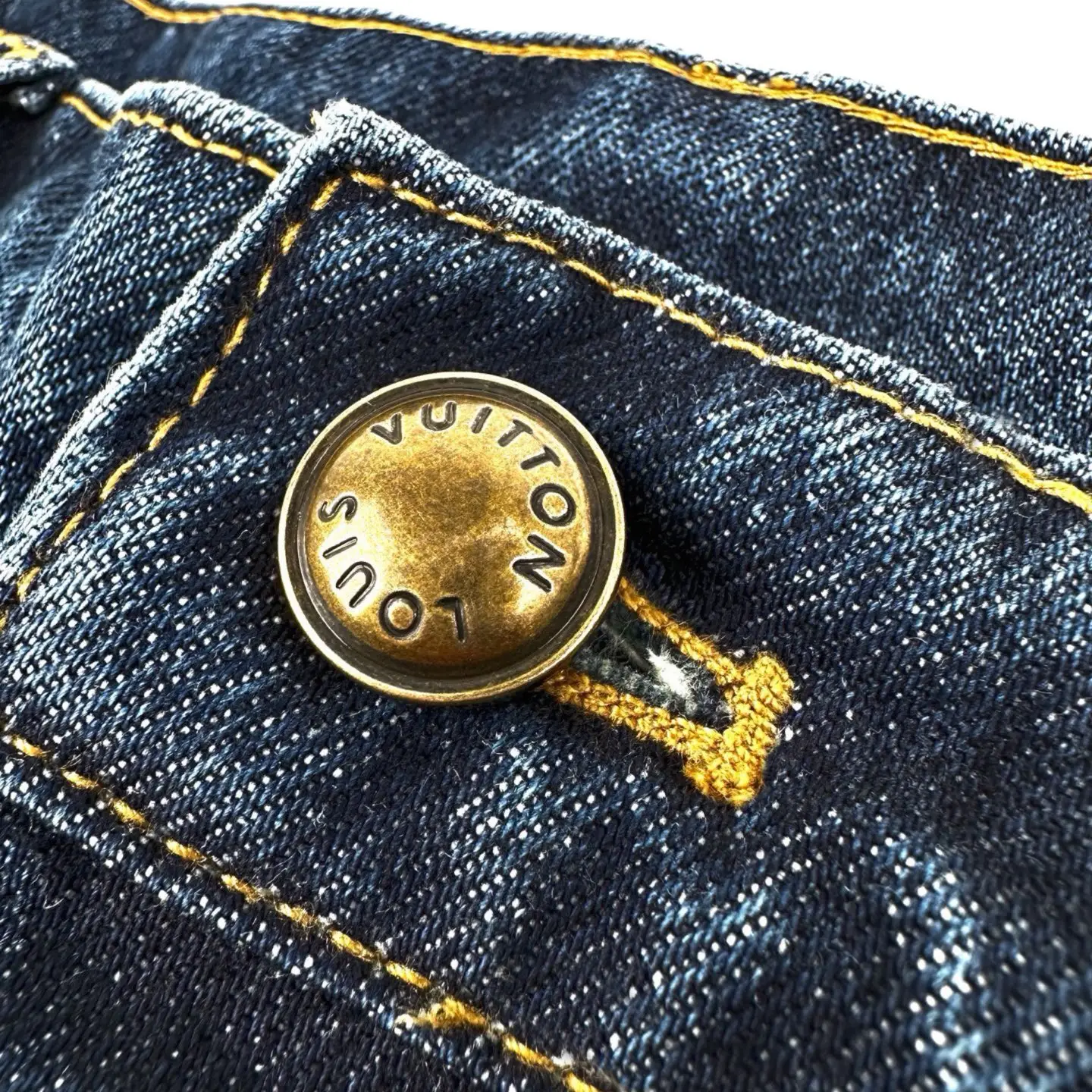 Monogram Turn-Up Cuff Straight-Leg Jeans D31522327 — view 7
