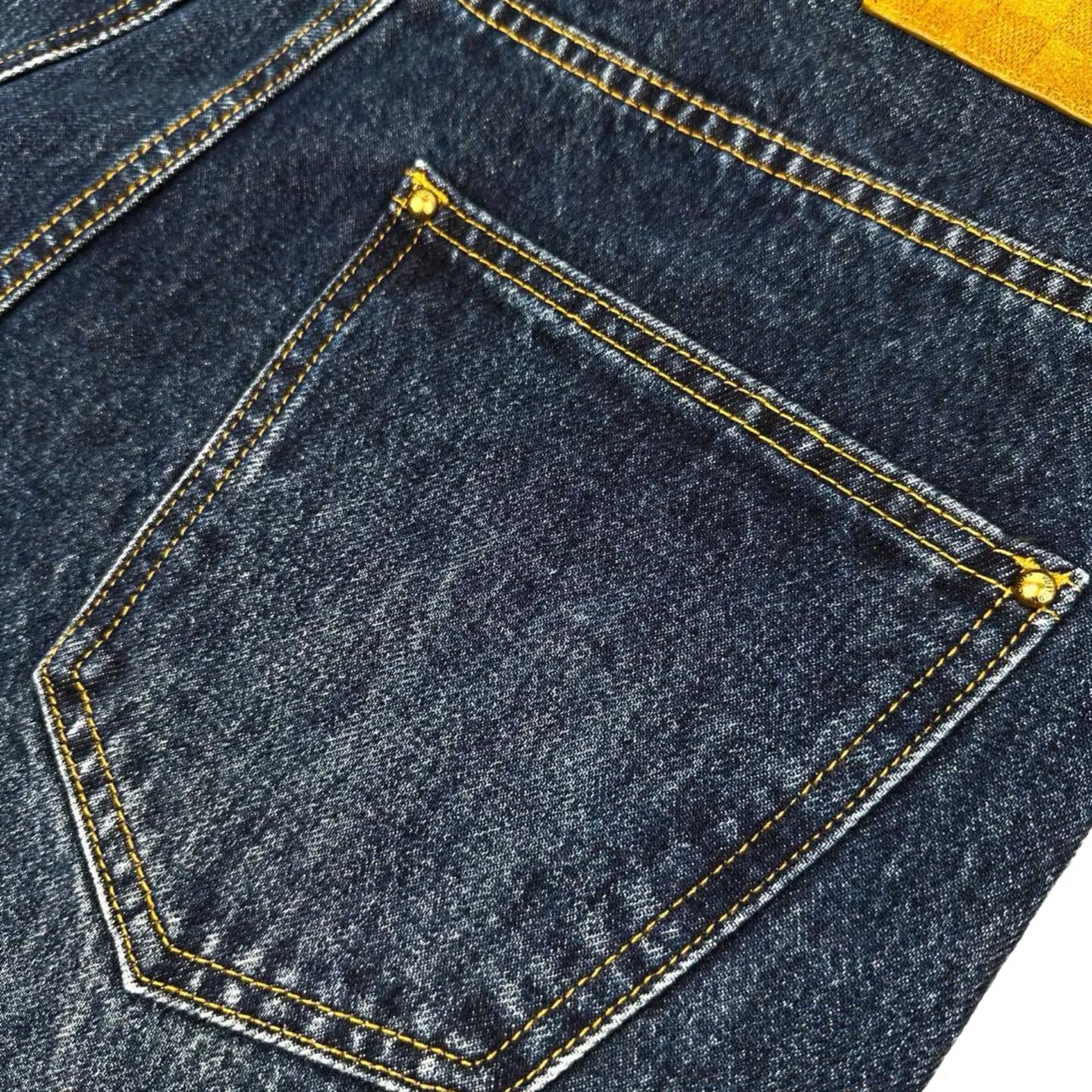Monogram Turn-Up Cuff Straight-Leg Jeans D31522327 — view 9