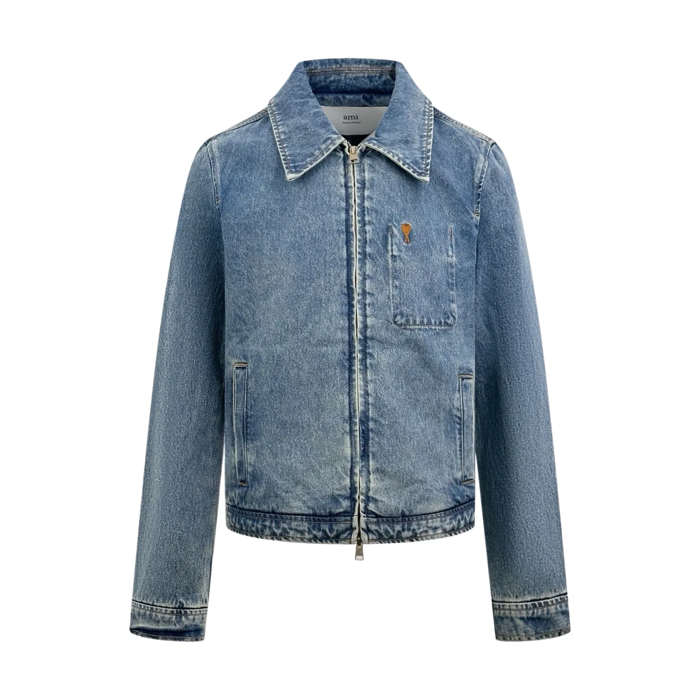 Ami de Coeur Embroidered Denim Jacket D31522514