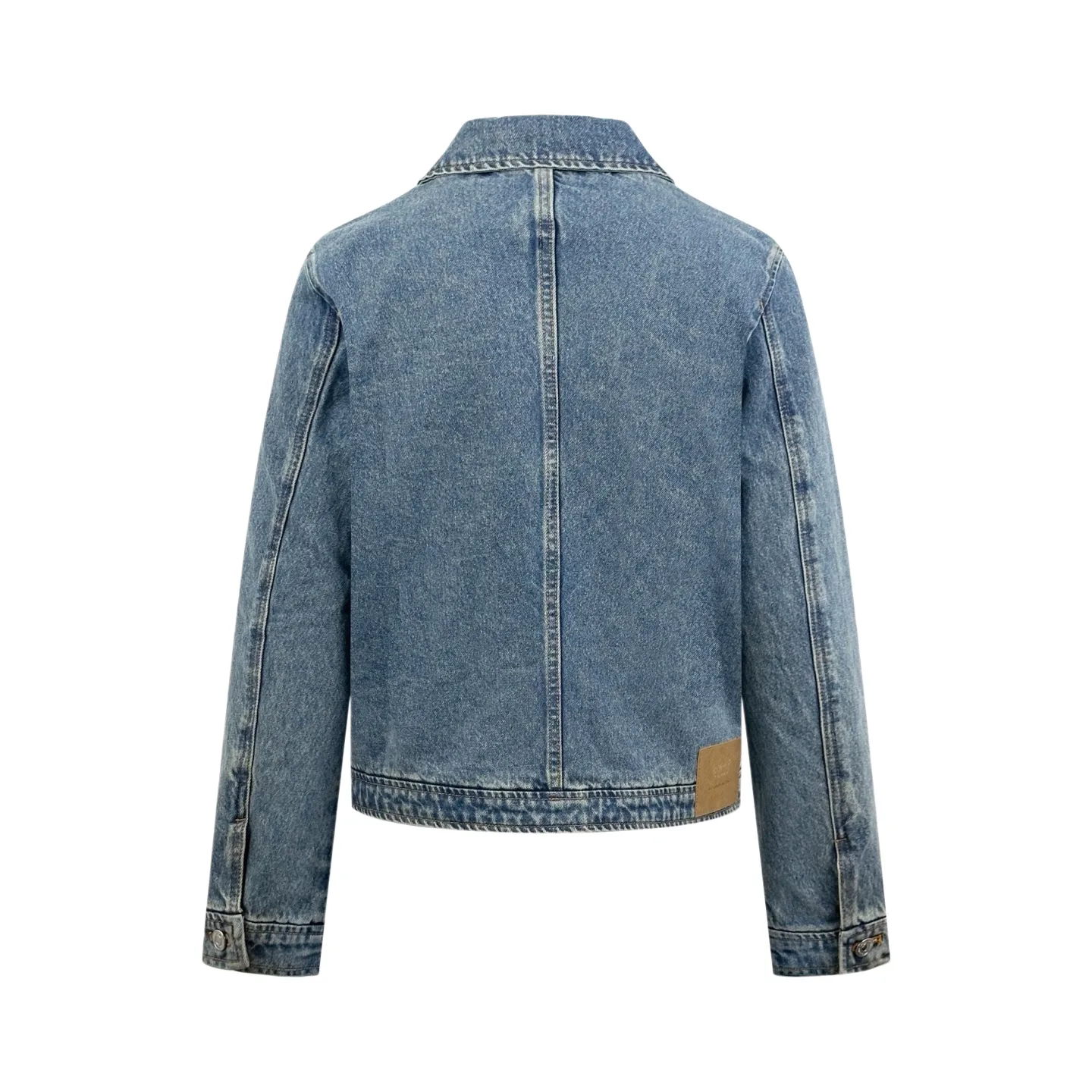 Ami de Coeur Embroidered Denim Jacket D31522514 — view 2