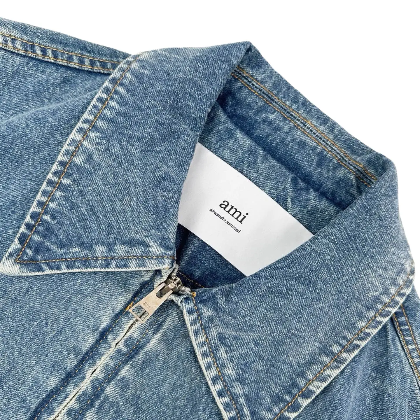 Ami de Coeur Embroidered Denim Jacket D31522514 — view 3