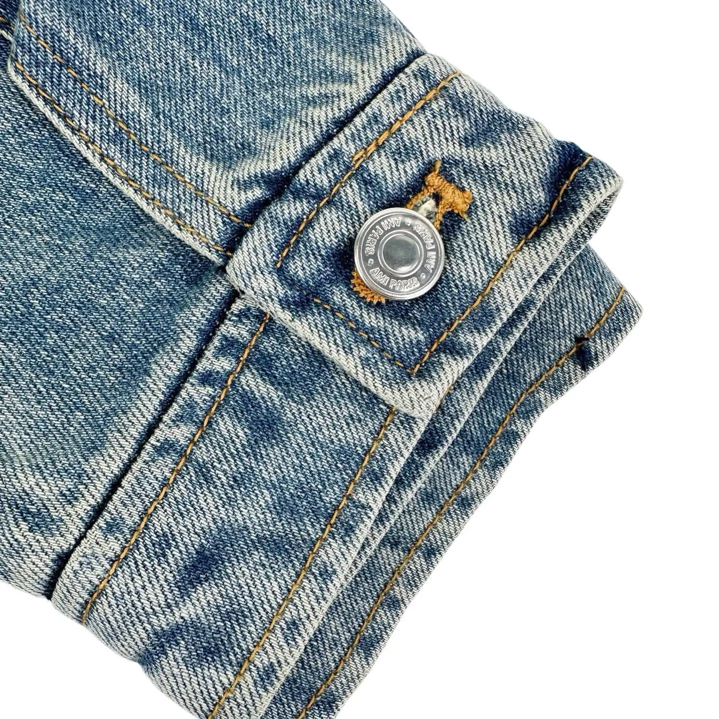Ami de Coeur Embroidered Denim Jacket D31522514 — view 8