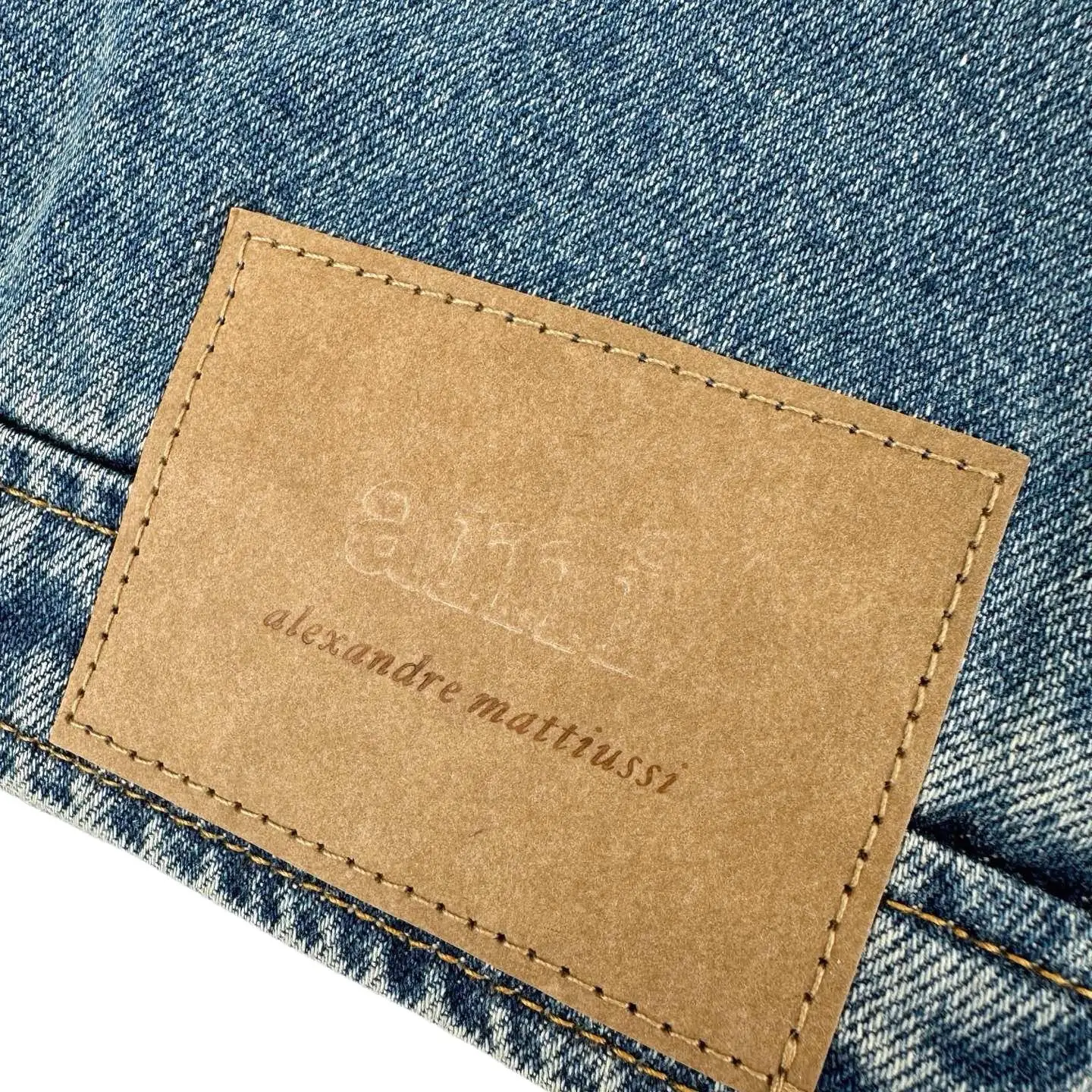 Ami de Coeur Embroidered Denim Jacket D31522514 — view 11