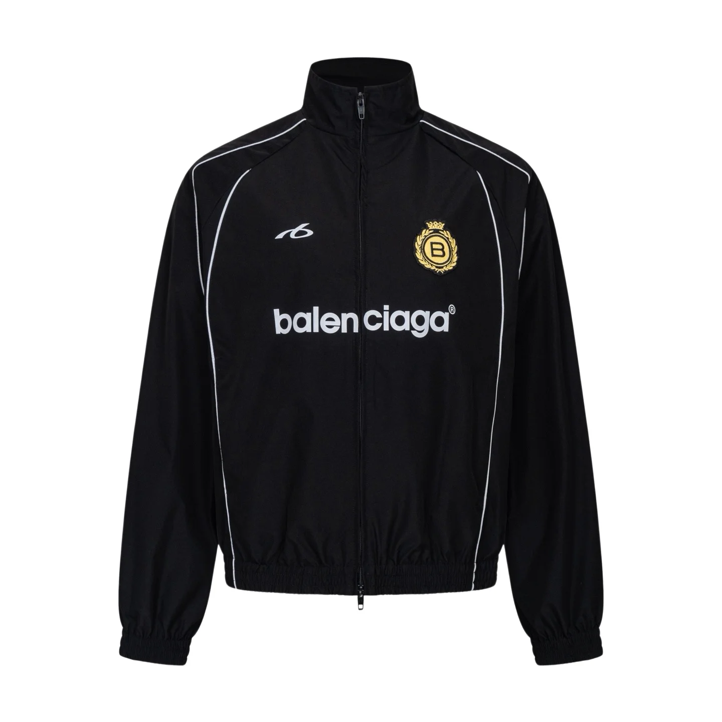Embroidered Crest Football Track Jacket D31522458