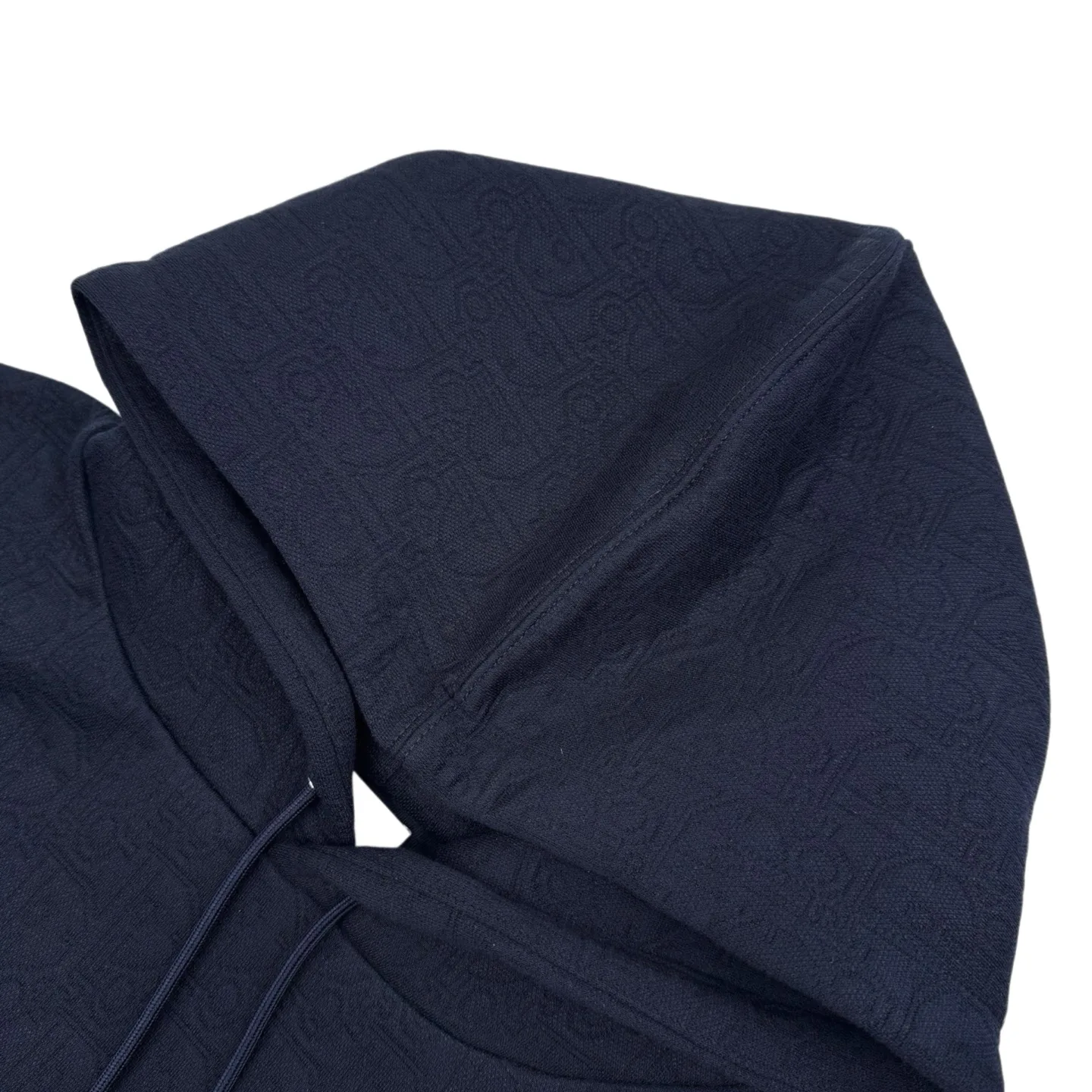 Oblique Jacquard Cotton-Blend Hoodie D31522532 — view 3