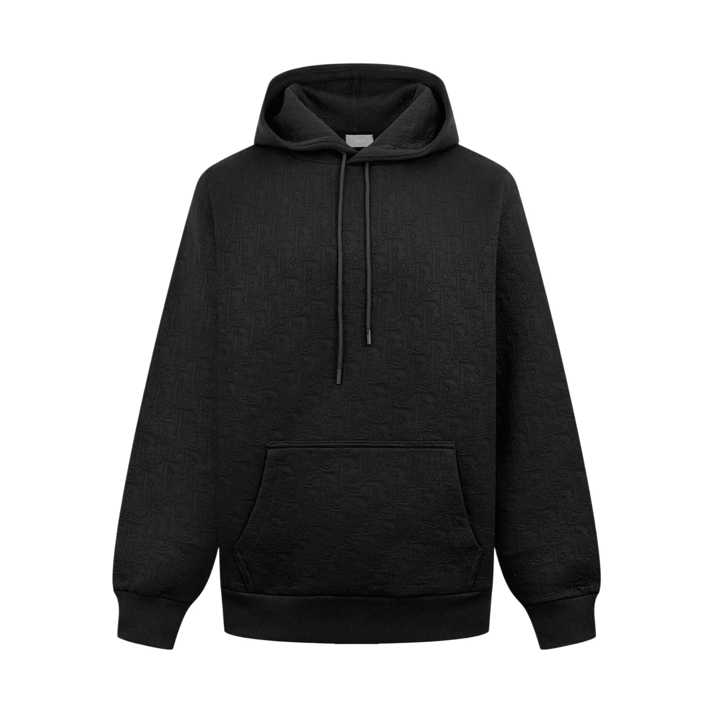 Oblique Jacquard Cotton Hoodie D31522533
