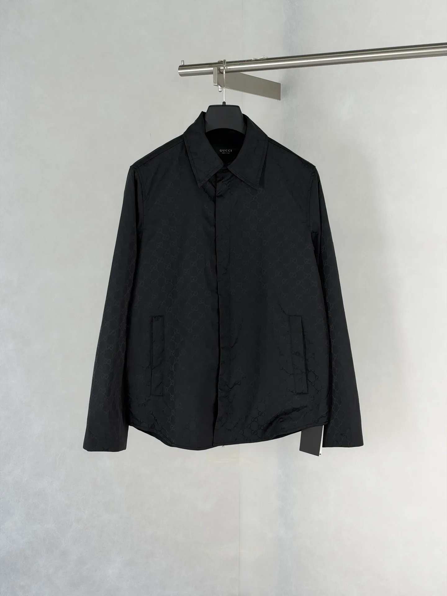 GG Jacquard Nylon Blend Overshirt D31520473