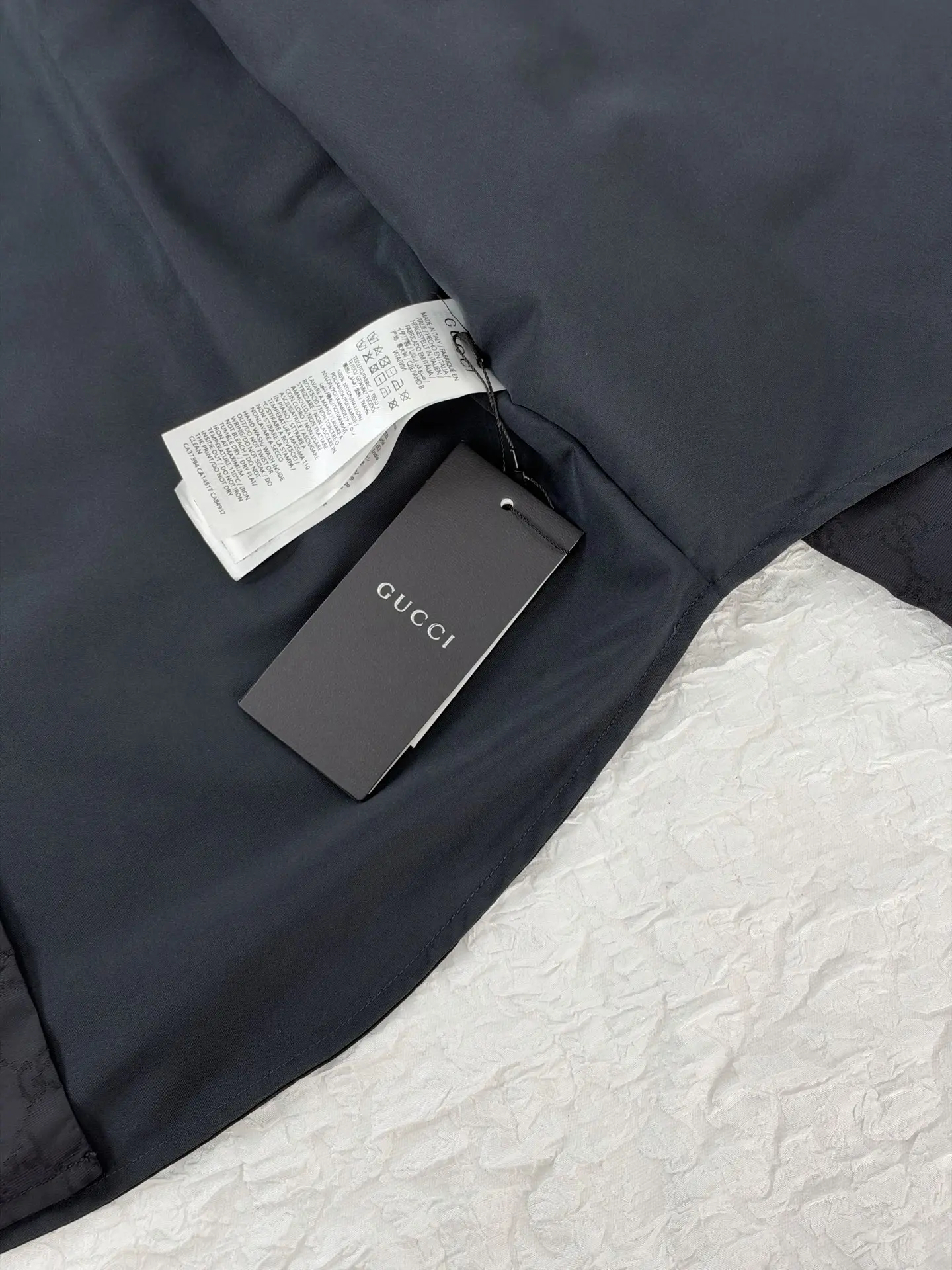 GG Jacquard Nylon Blend Overshirt D31520473 — view 11
