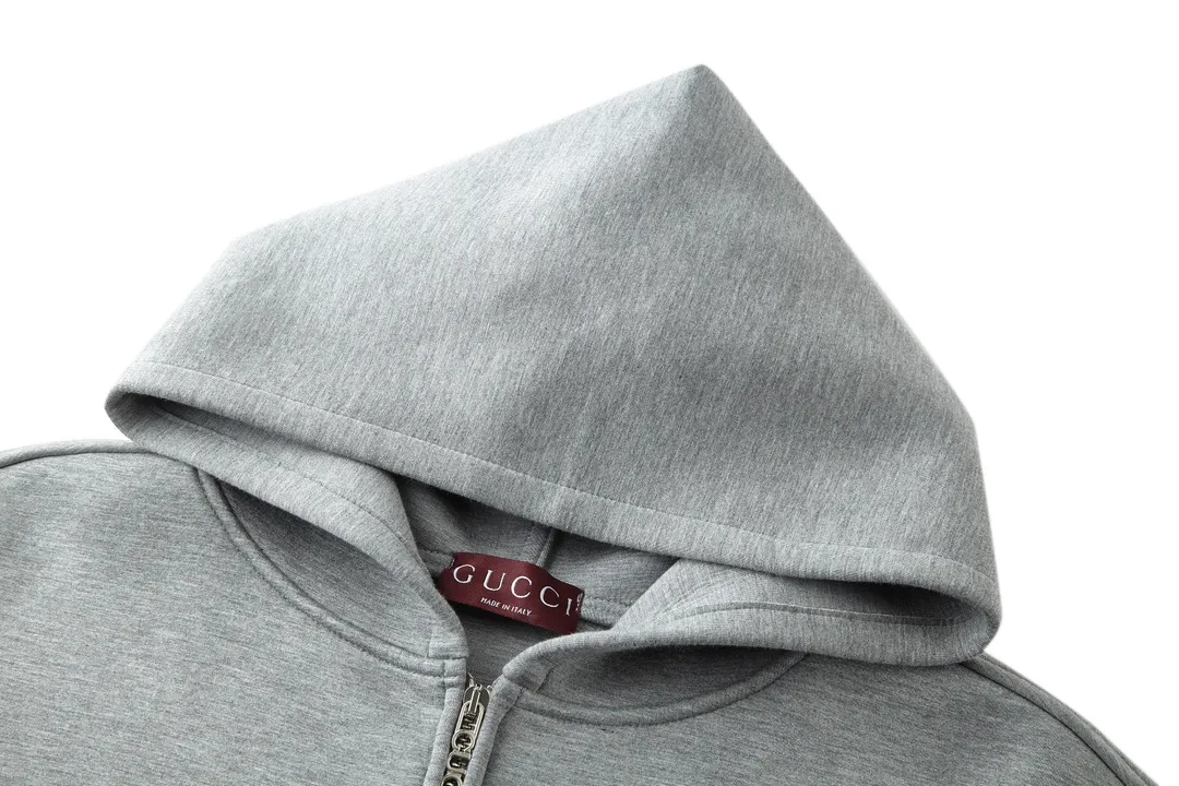 Logo-Embroidered Zip-Up Hoodie D31522385 — view 3