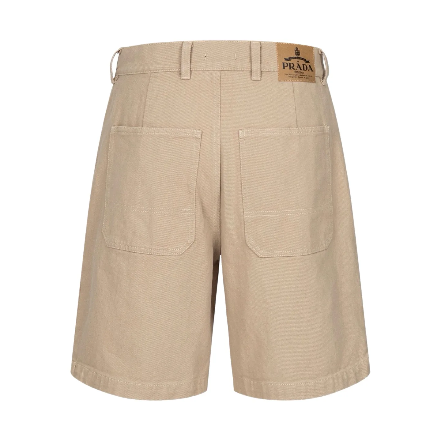 Logo-Badge Straight-Leg Denim Shorts D31522442 — view 2