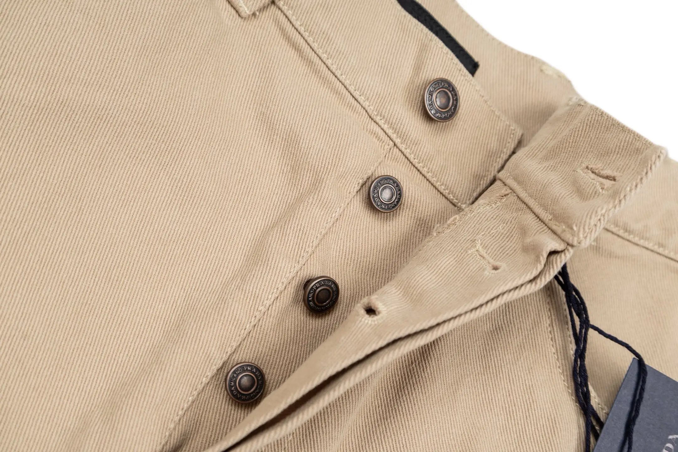Logo-Badge Straight-Leg Denim Shorts D31522442 — view 5