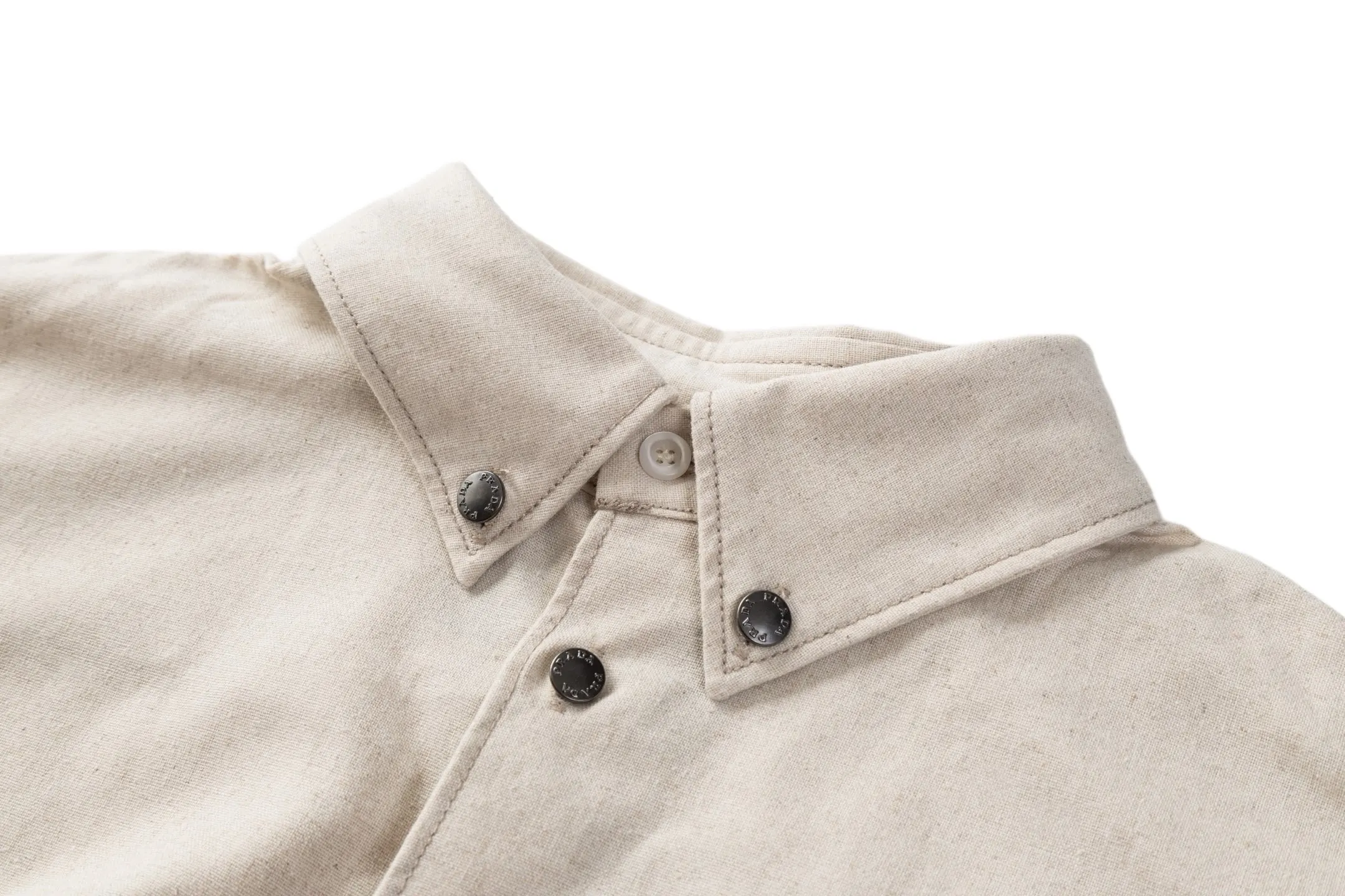 Oversized Cotton-Linen Chambray Shirt D31522500 — view 3