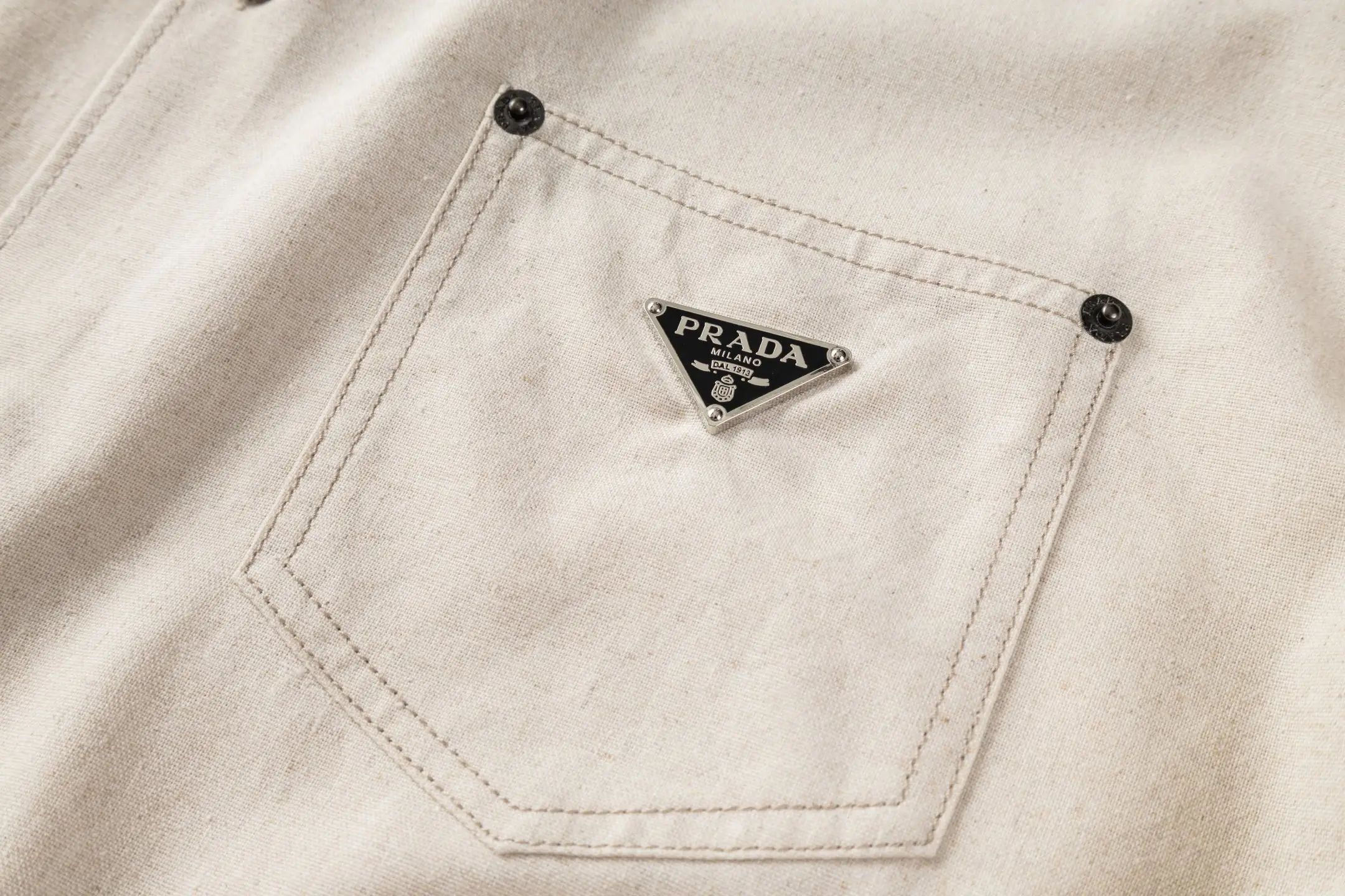 Oversized Cotton-Linen Chambray Shirt D31522500 — view 5