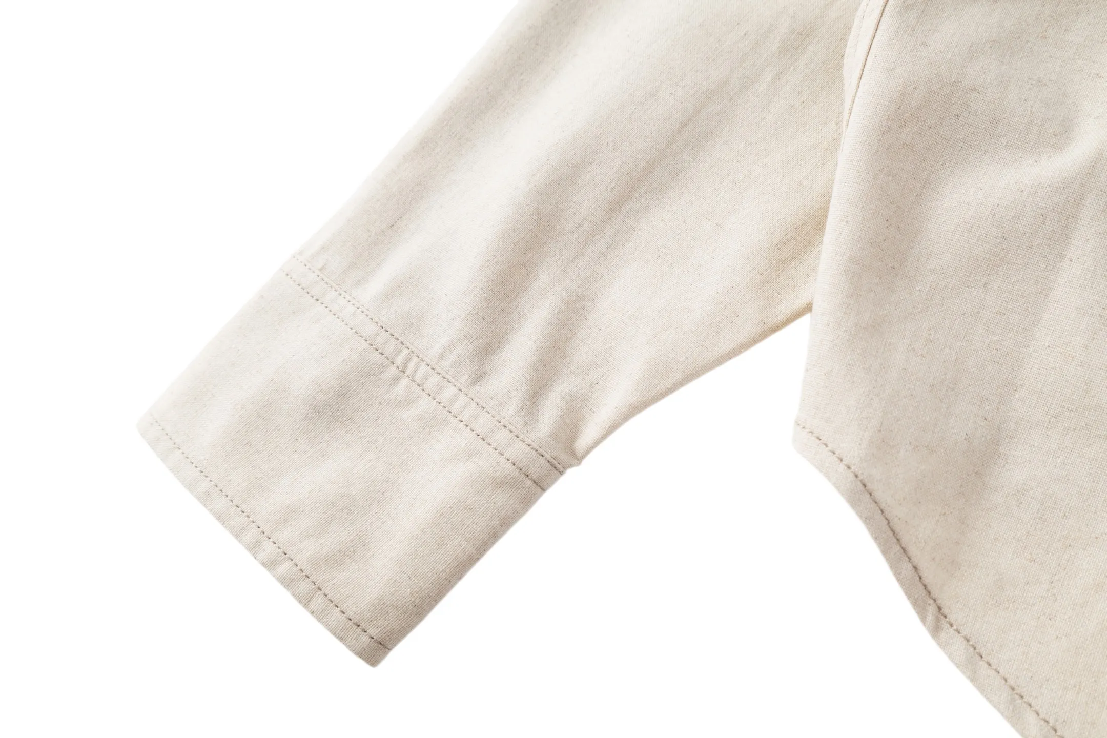 Oversized Cotton-Linen Chambray Shirt D31522500 — view 7