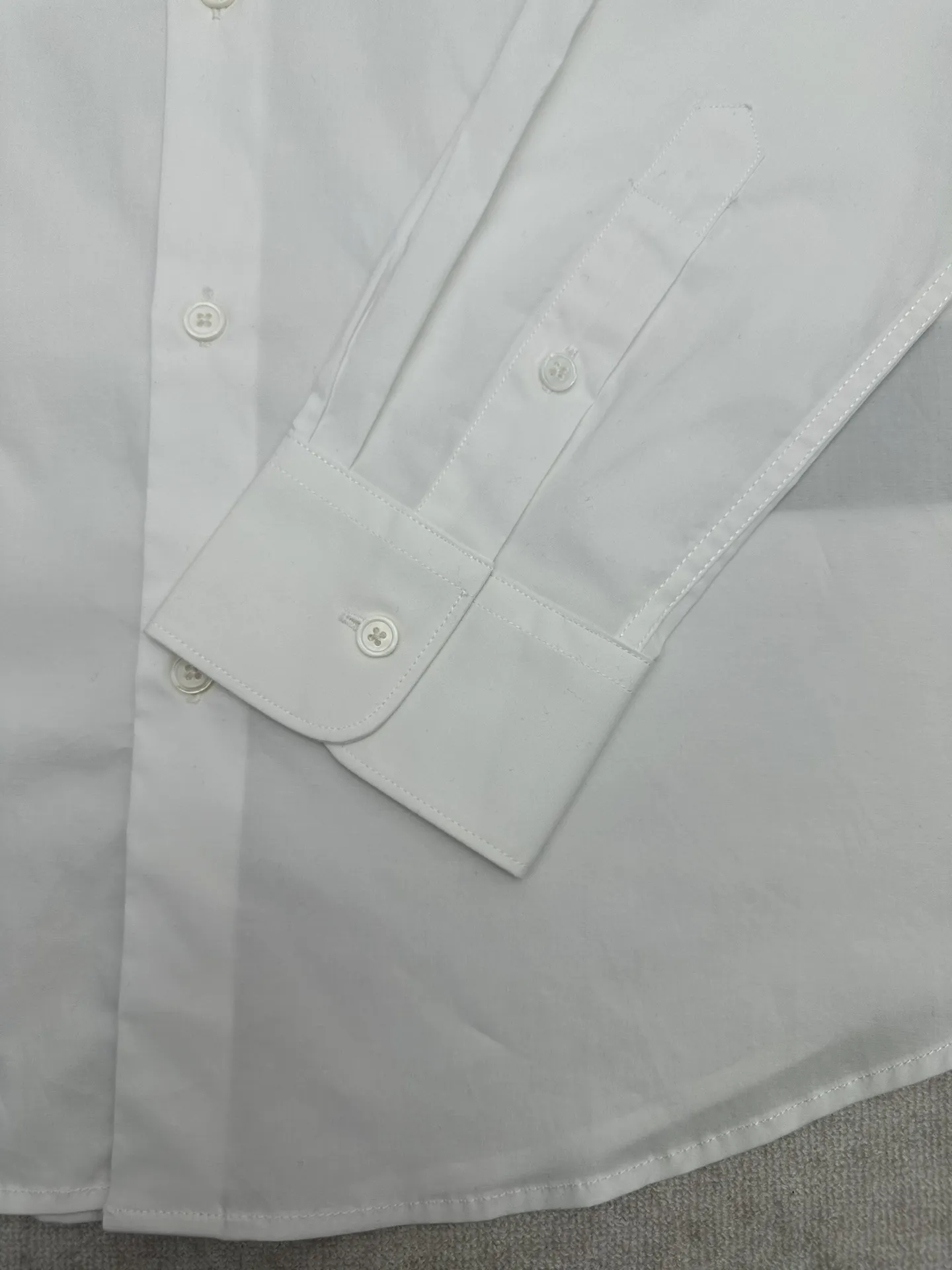 Logo-Embroidered Cotton-Poplin Shirt D32014374 — view 7