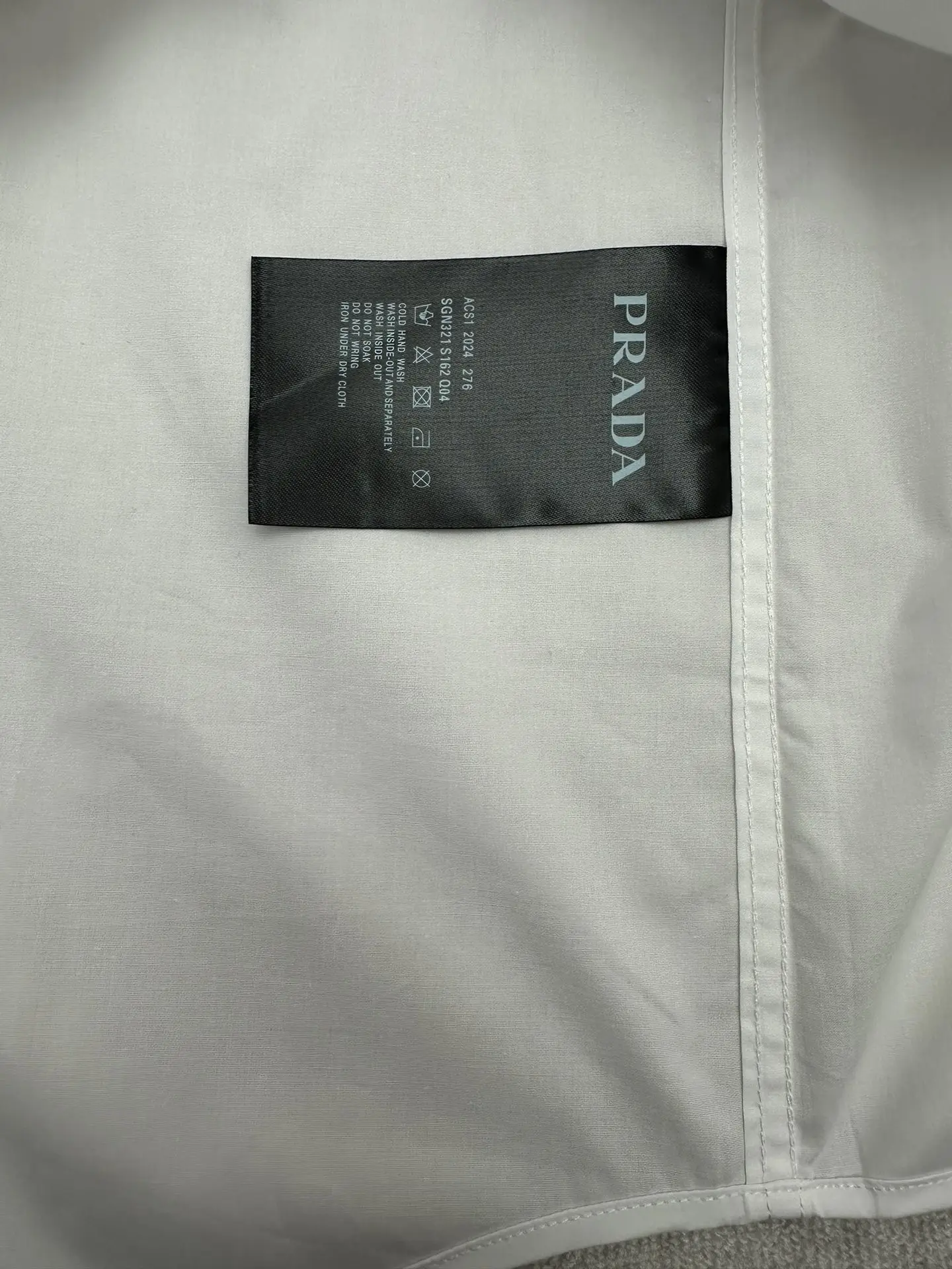 Logo-Embroidered Cotton-Poplin Shirt D32014374 — view 9