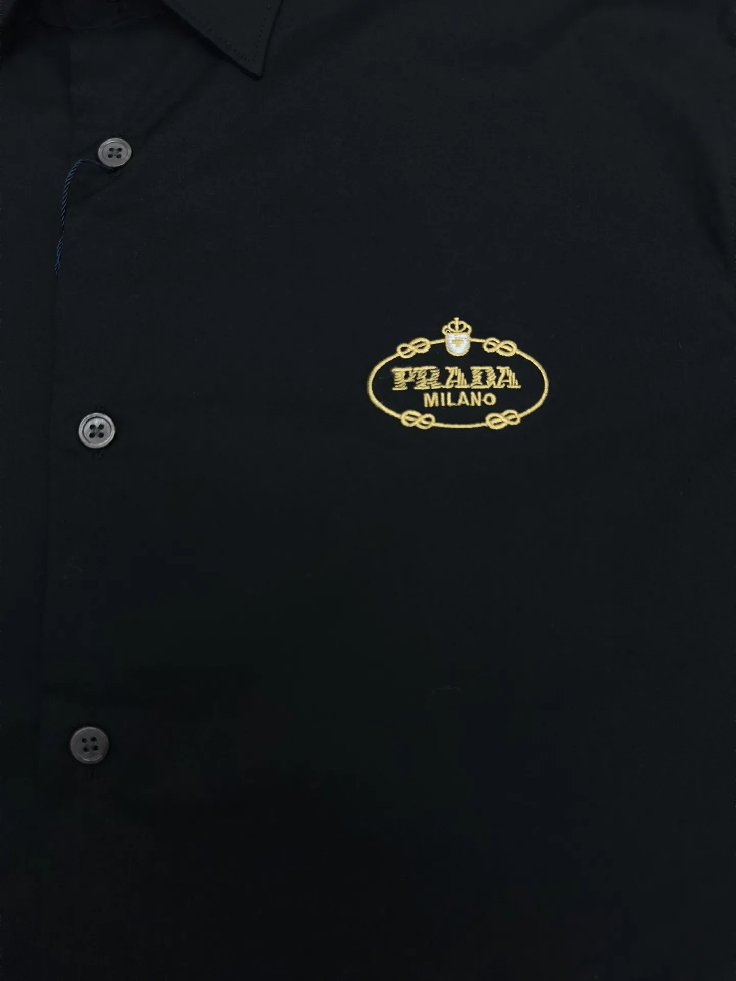 Logo-Embroidered Cotton-Poplin Shirt D32014375 — view 5