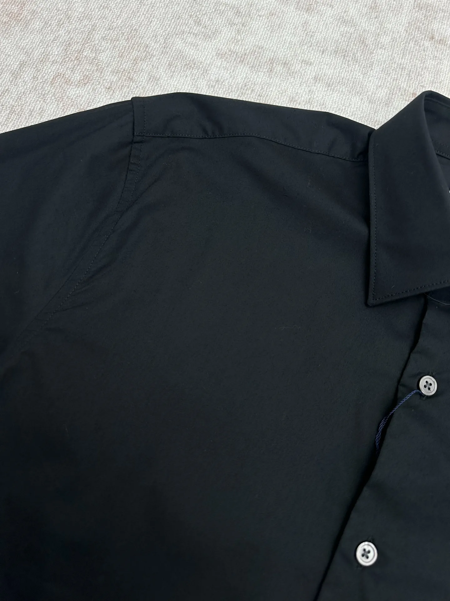 Logo-Embroidered Cotton-Poplin Shirt D32014375 — view 6