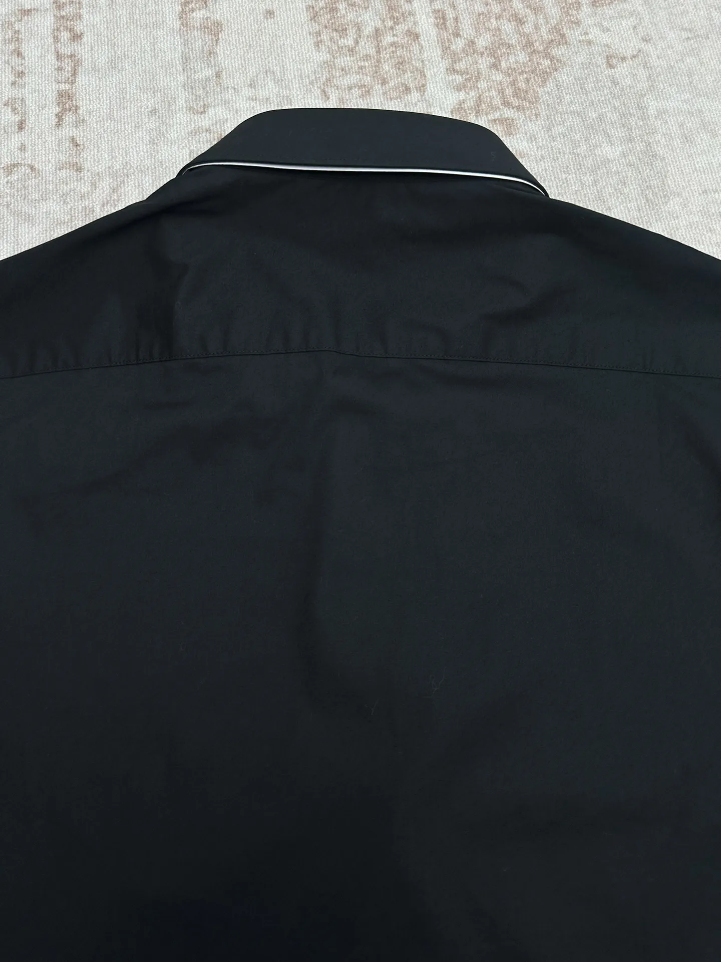 Logo-Embroidered Cotton-Poplin Shirt D32014375 — view 9
